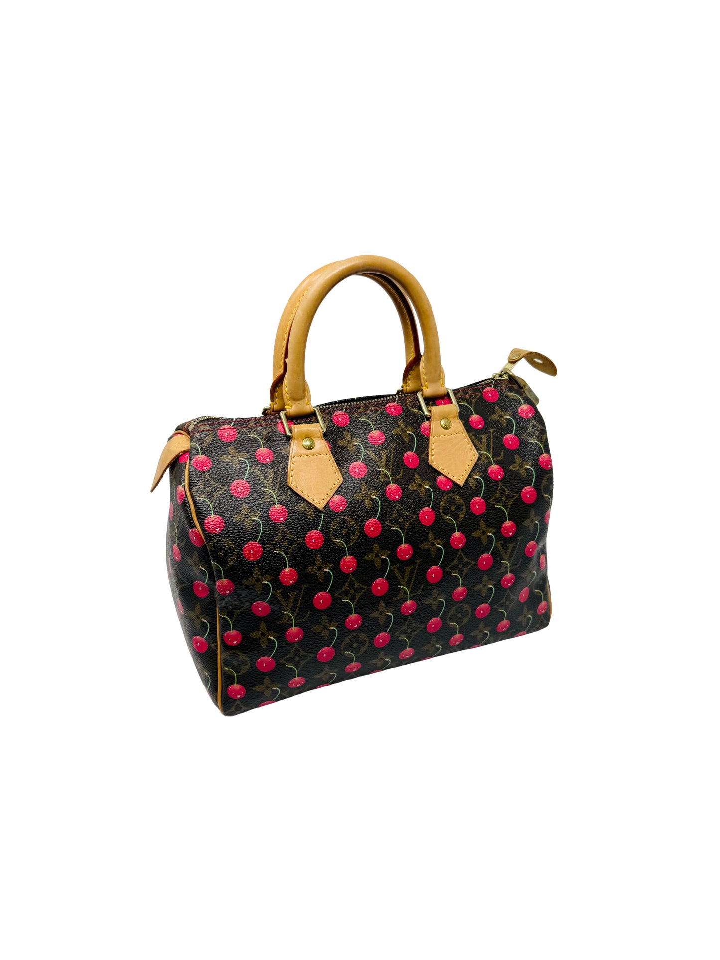 Louis Vuitton Takashi Murakami Monogram Cerises Cherry Speedy 25
