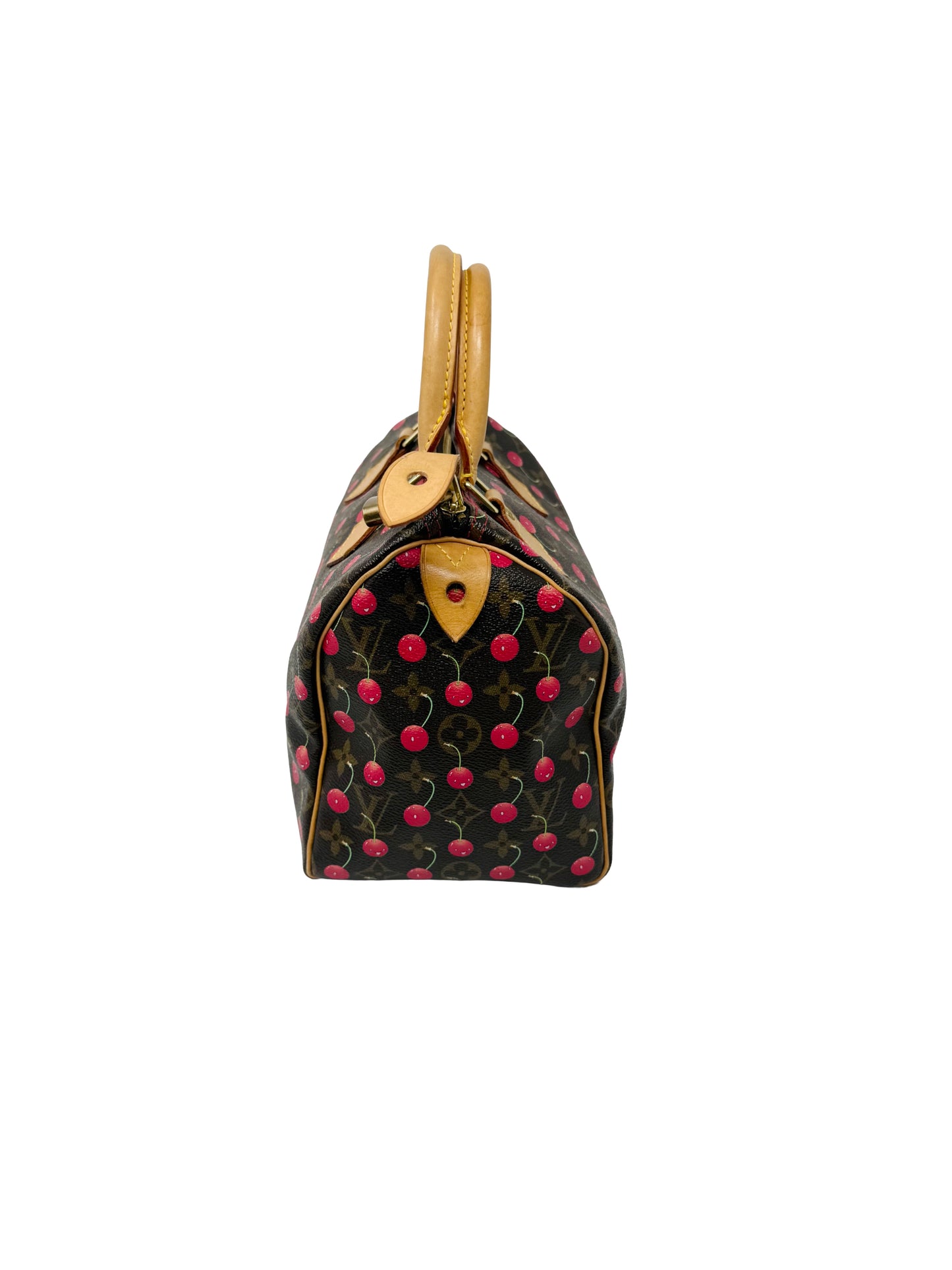 Louis Vuitton Takashi Murakami Monogram Cerises Cherry Speedy 25