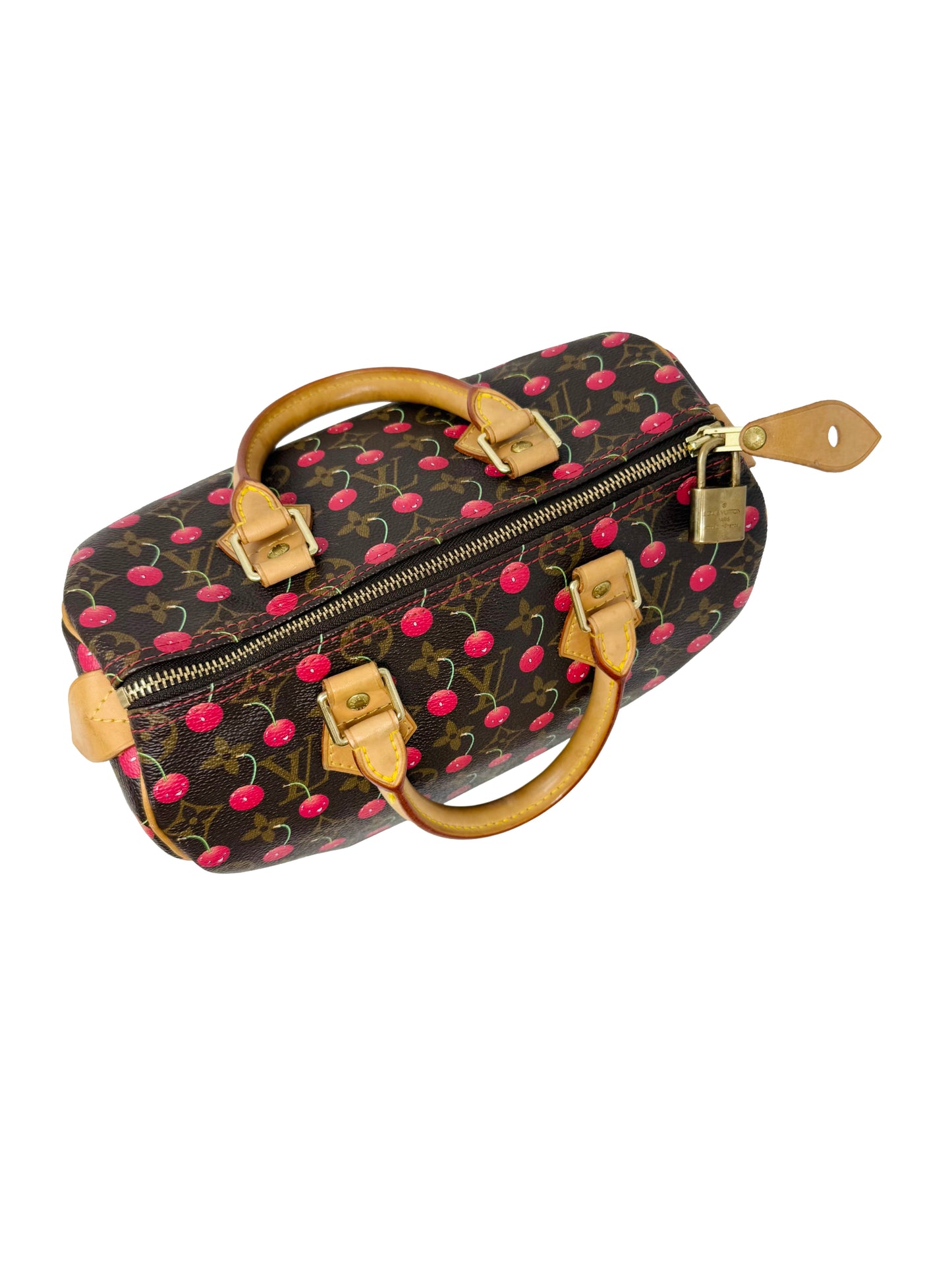 Louis Vuitton Takashi Murakami Monogram Cerises Cherry Speedy 25