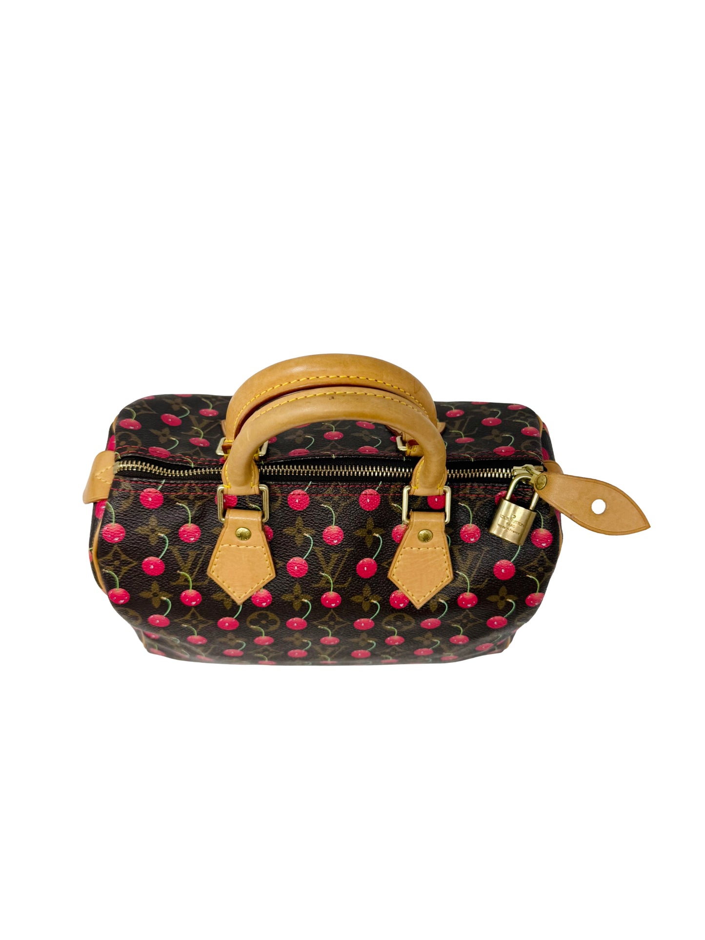 Louis Vuitton Takashi Murakami Monogram Cerises Cherry Speedy 25