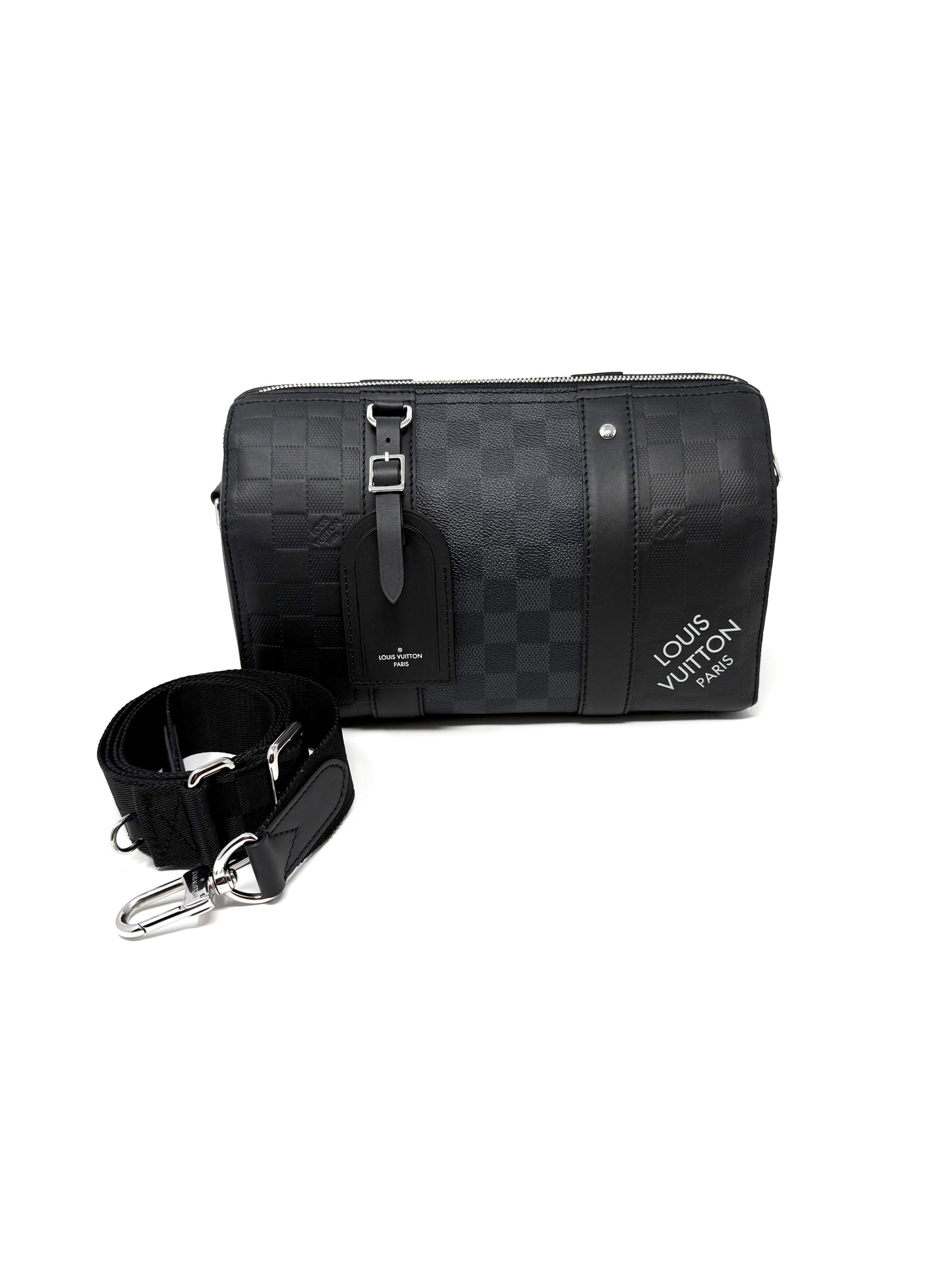 Louis Vuitton City Keepall Damier Graphite Infini Squared