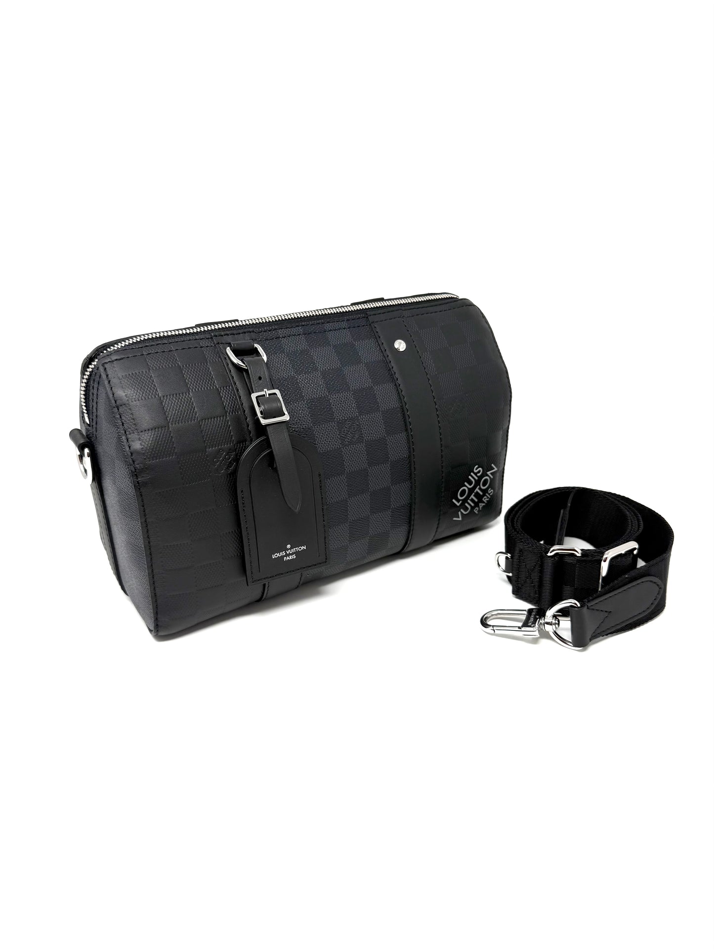 Louis Vuitton City Keepall Damier Graphite Infini Squared