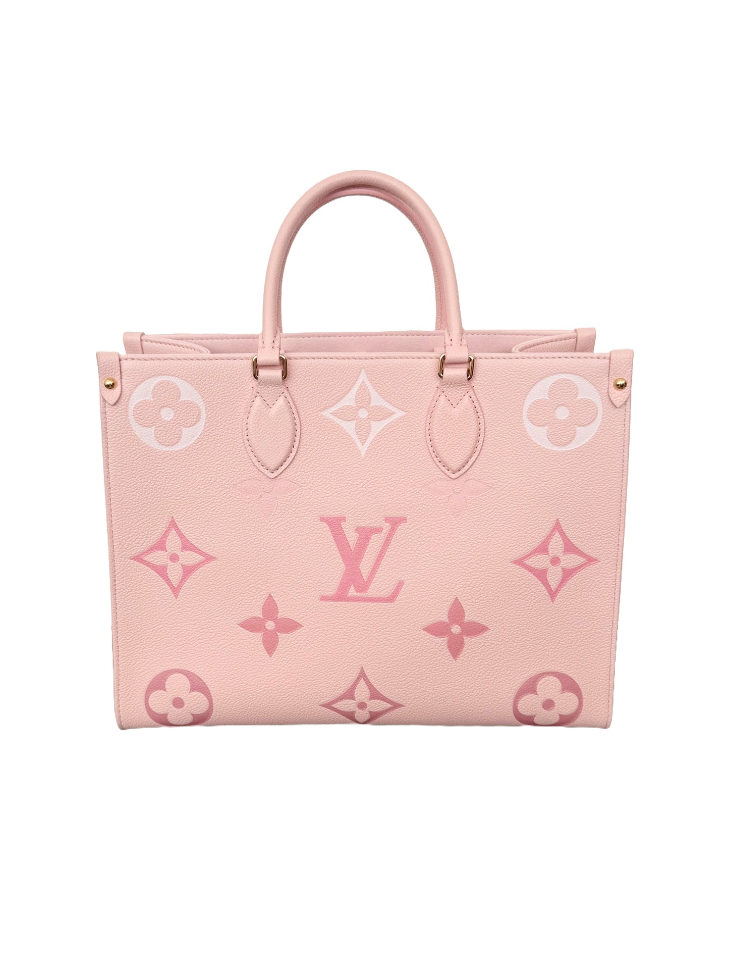 Louis Vuitton Onthego MM By The Pool Empreinte Giant Degrade Rose Gradient Pink