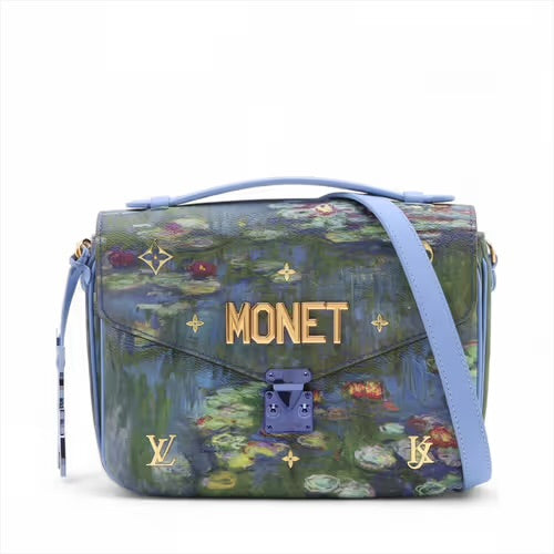 Louis Vuitton x Jeff Koons Pochette Metis Monet Masters Collection