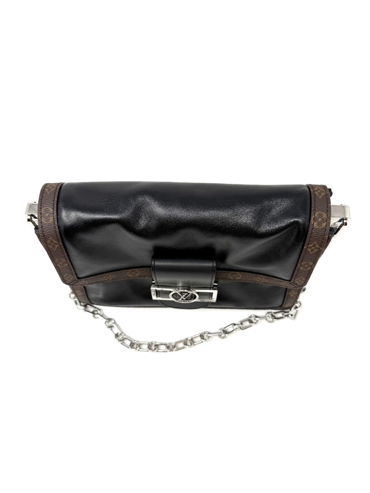Louis Vuitton Dauphine Soft Vibe MM Black Silver