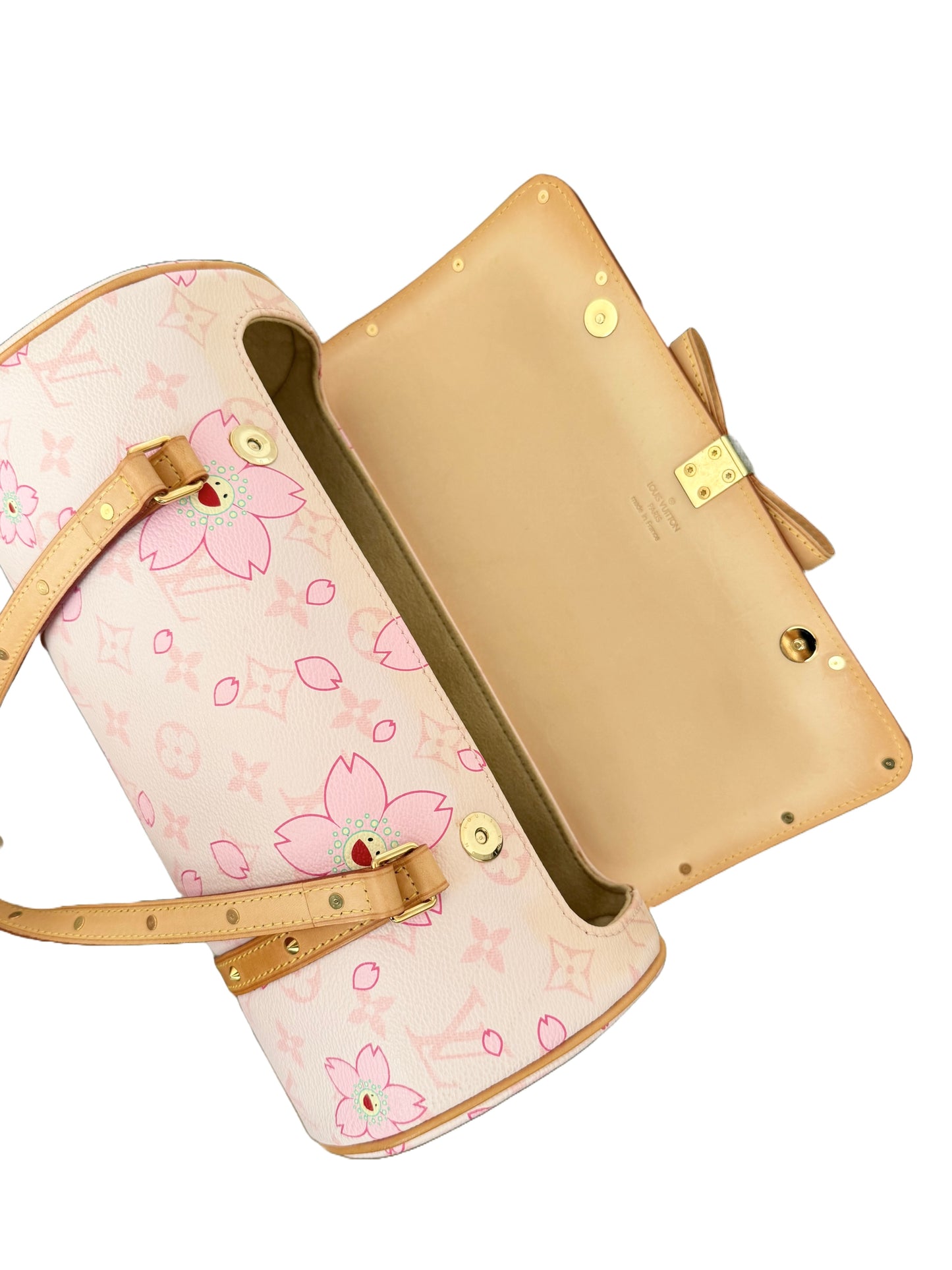 Louis Vuitton Murakami Monogram Cherry Blossom Papillon Pink