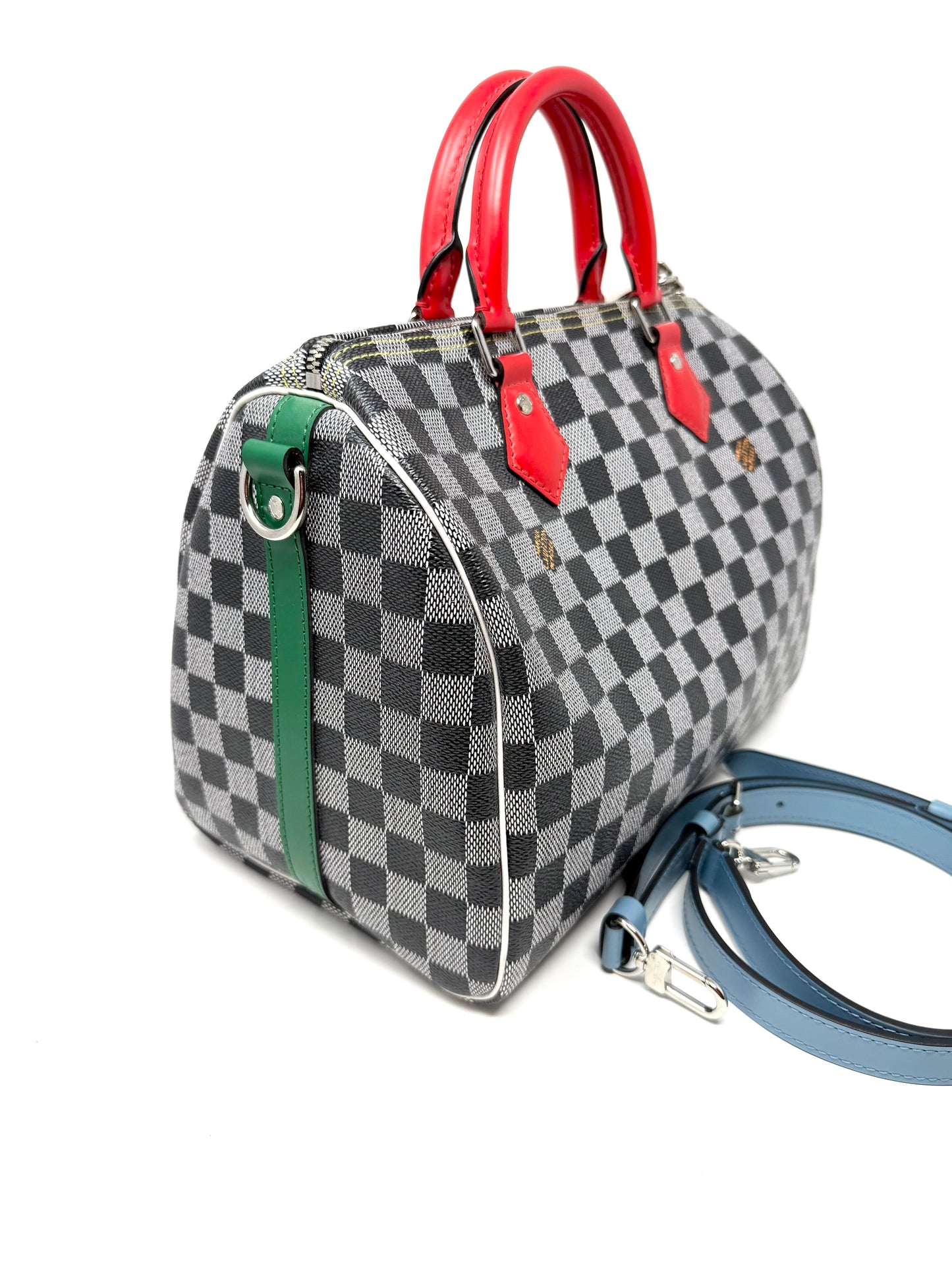 Louis Vuitton Damier Noir Speedy Bandouliere 30 Nicolas Ghesquiere