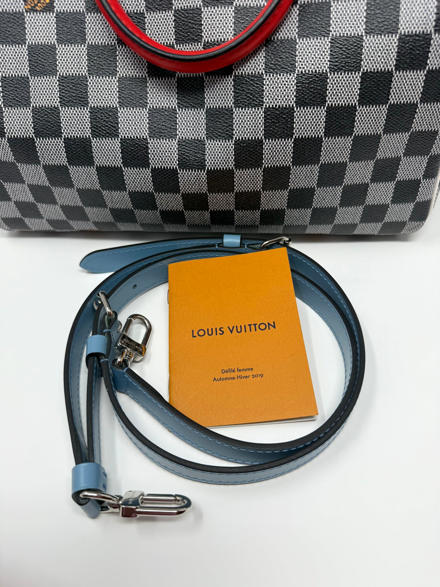 Louis Vuitton Damier Noir Speedy Bandouliere 30 Nicolas Ghesquiere