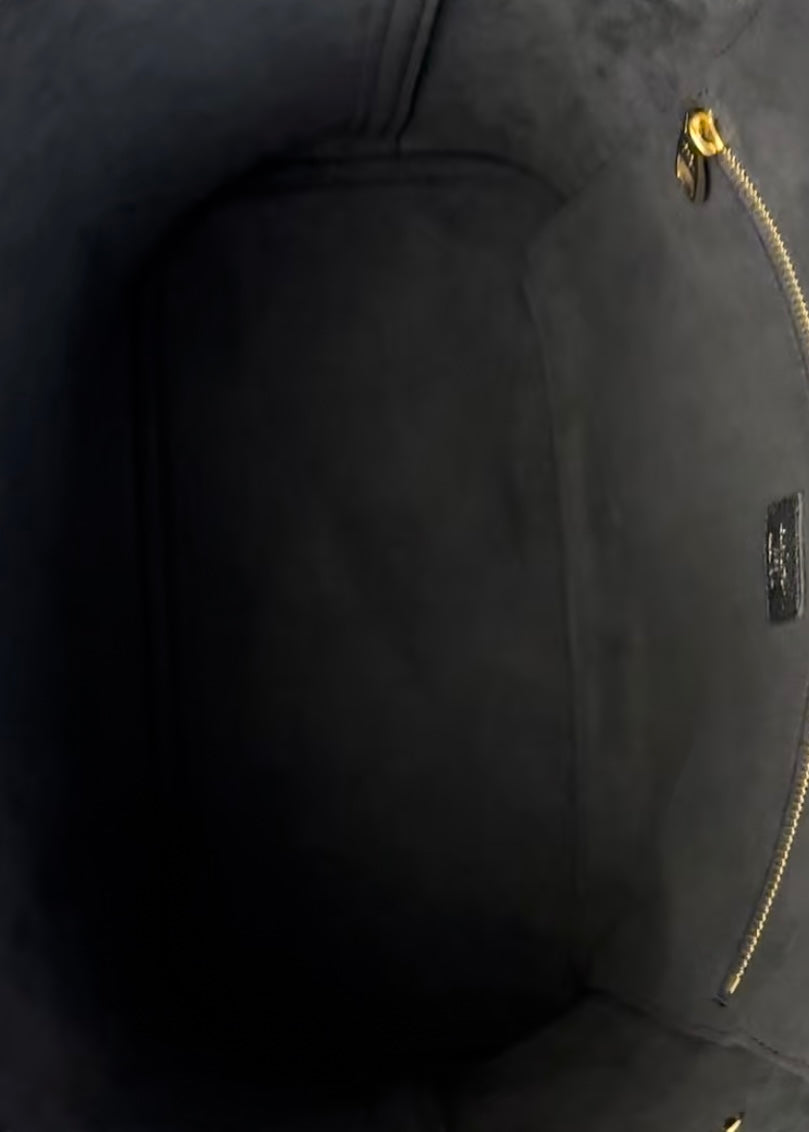 Louis Vuitton Spring in the City Empreinte Neverfull MM Black White Pink