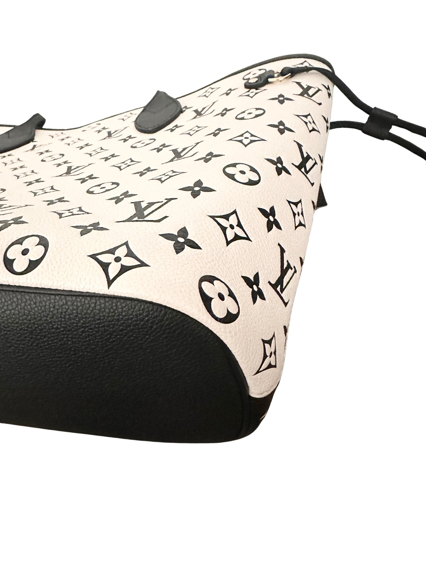 Louis Vuitton Spring in the City Empreinte Neverfull MM Black White Pink