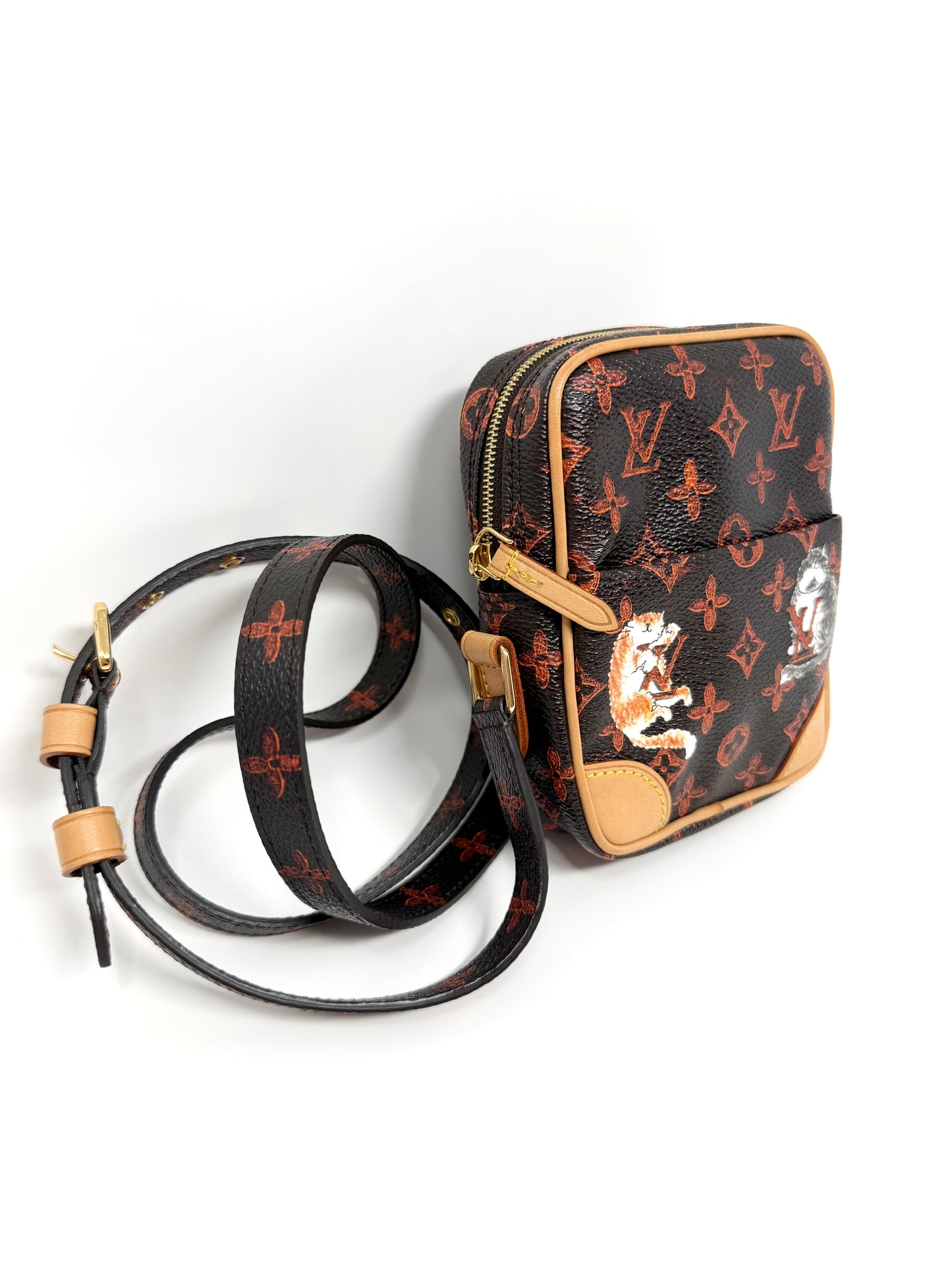 Louis Vuitton x Grace Coddington Catogram Paname Crossbody