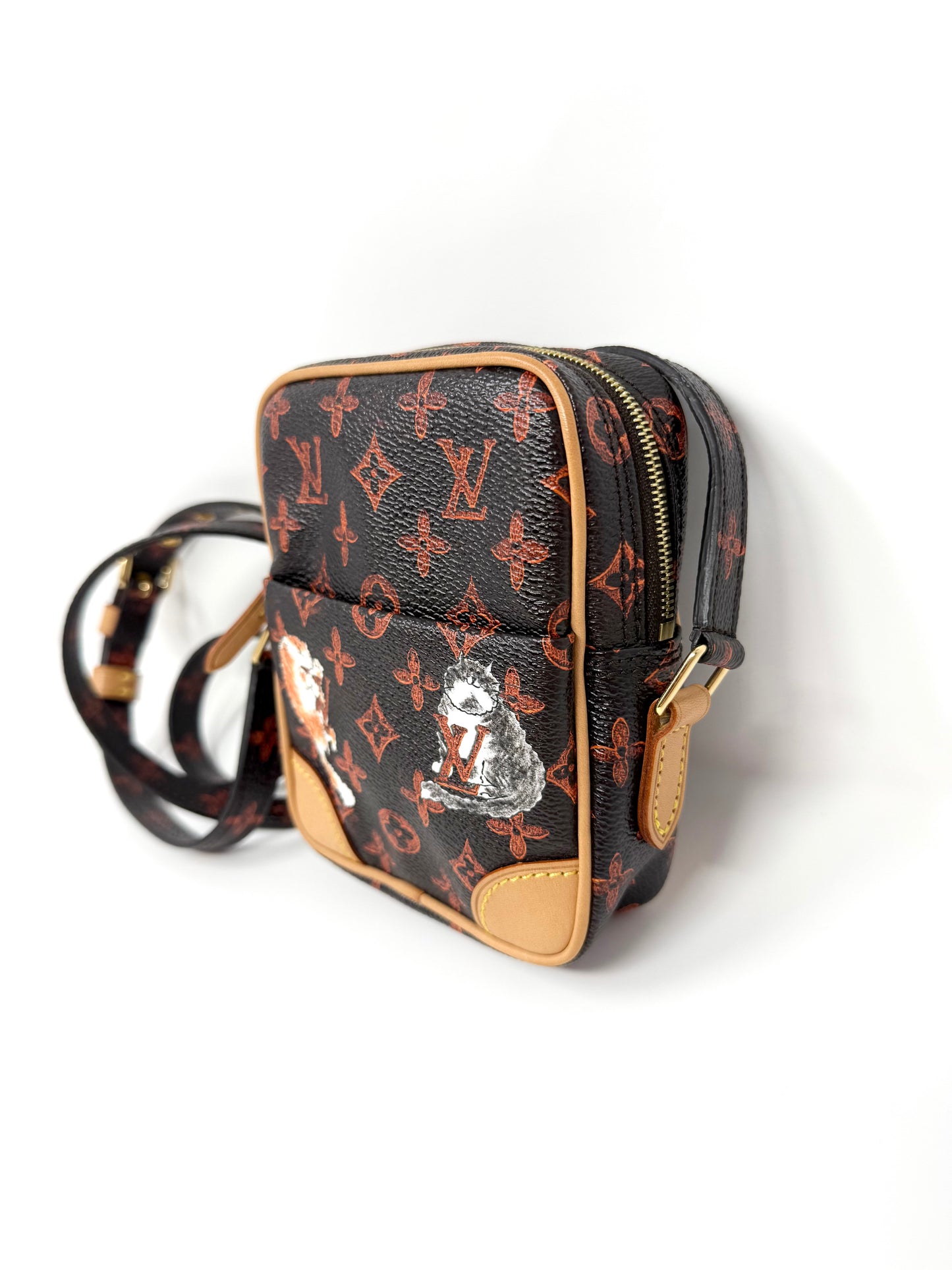 Louis Vuitton x Grace Coddington Catogram Paname Crossbody