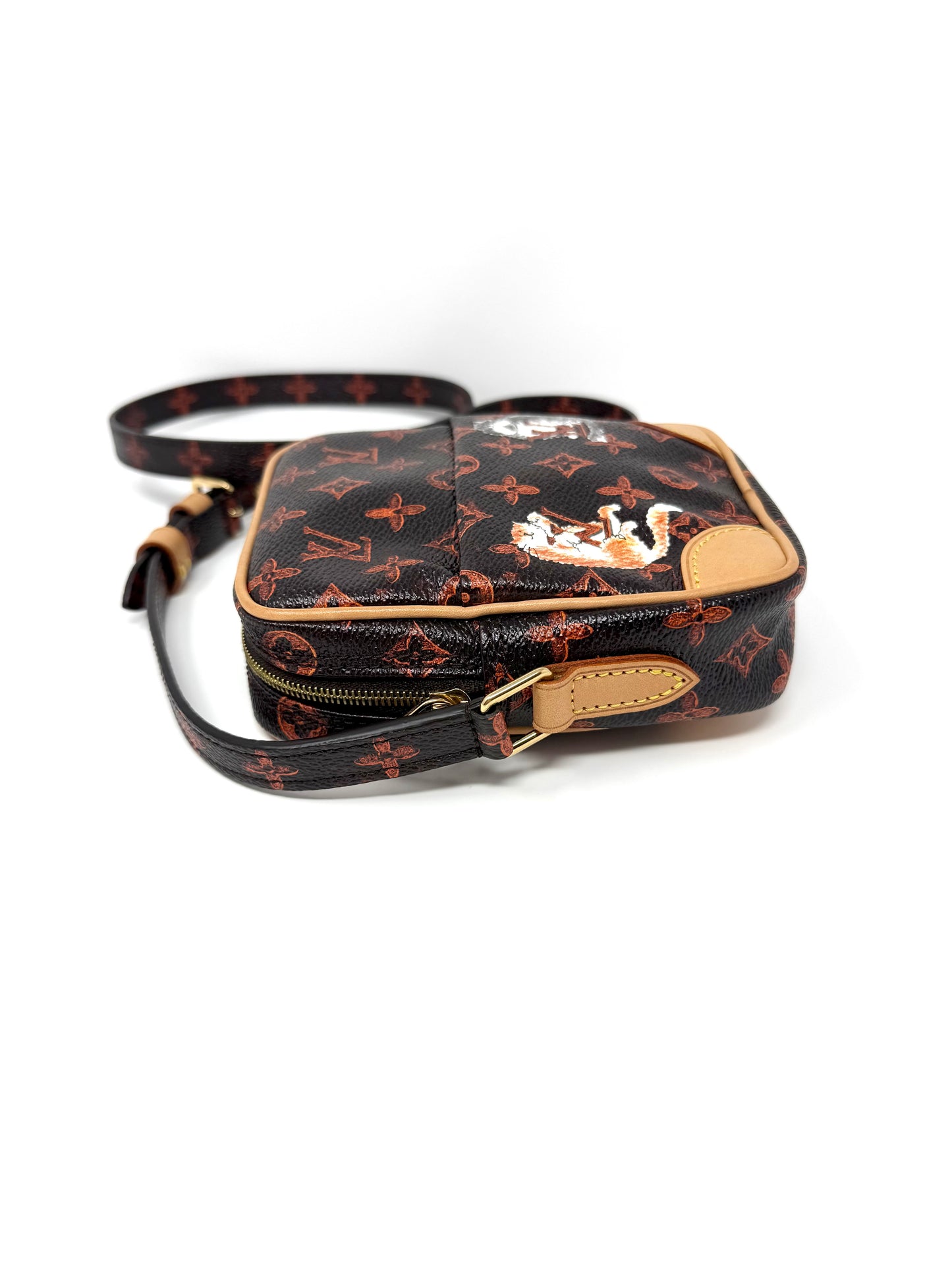 Louis Vuitton x Grace Coddington Catogram Paname Crossbody
