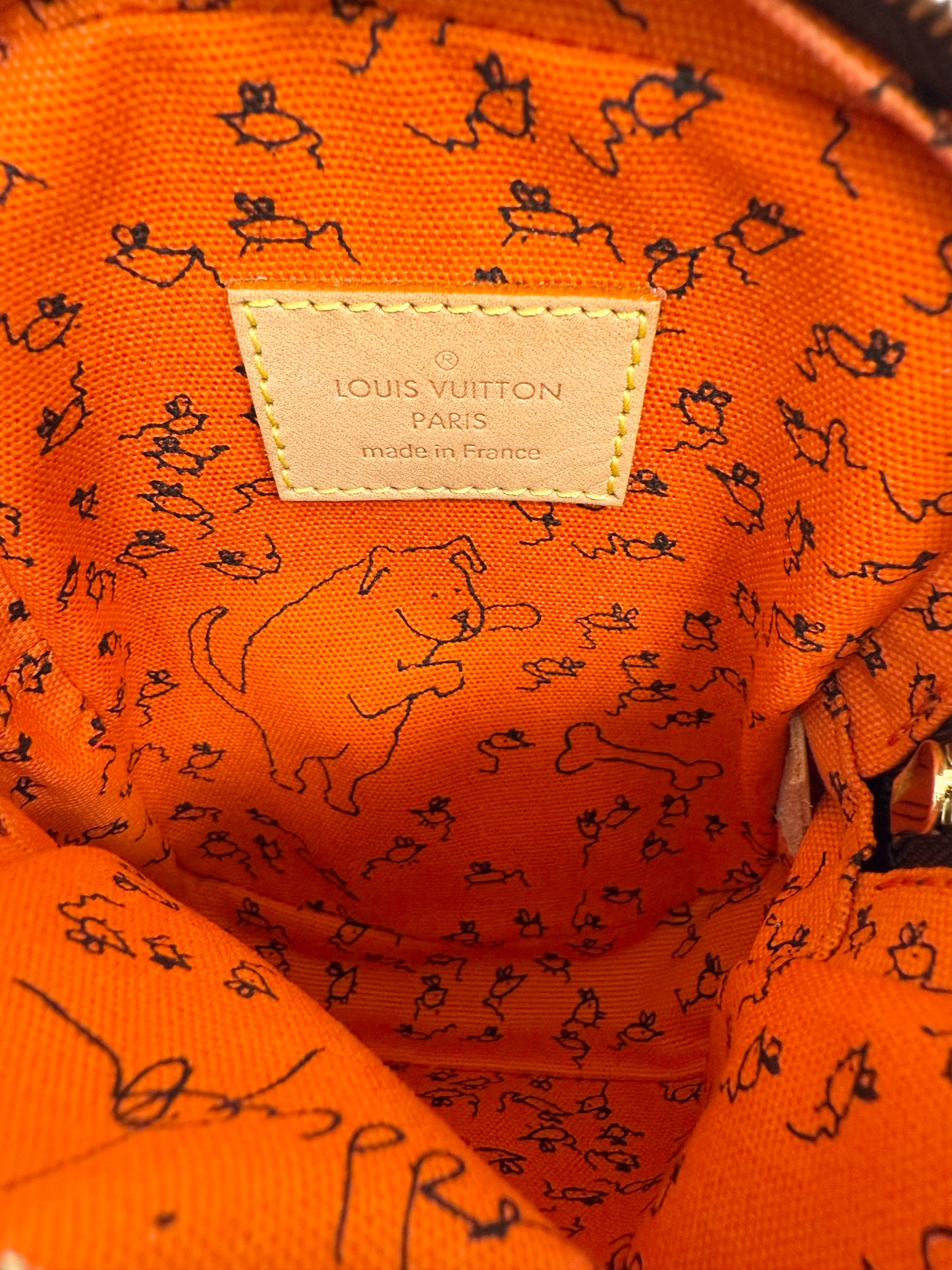 Louis Vuitton x Grace Coddington Catogram Paname Crossbody