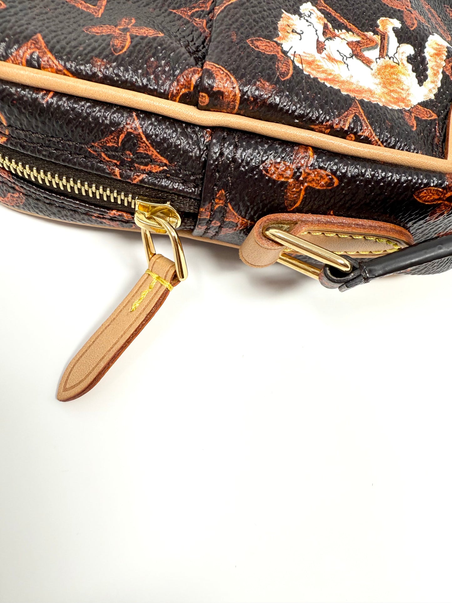 Louis Vuitton x Grace Coddington Catogram Paname Crossbody