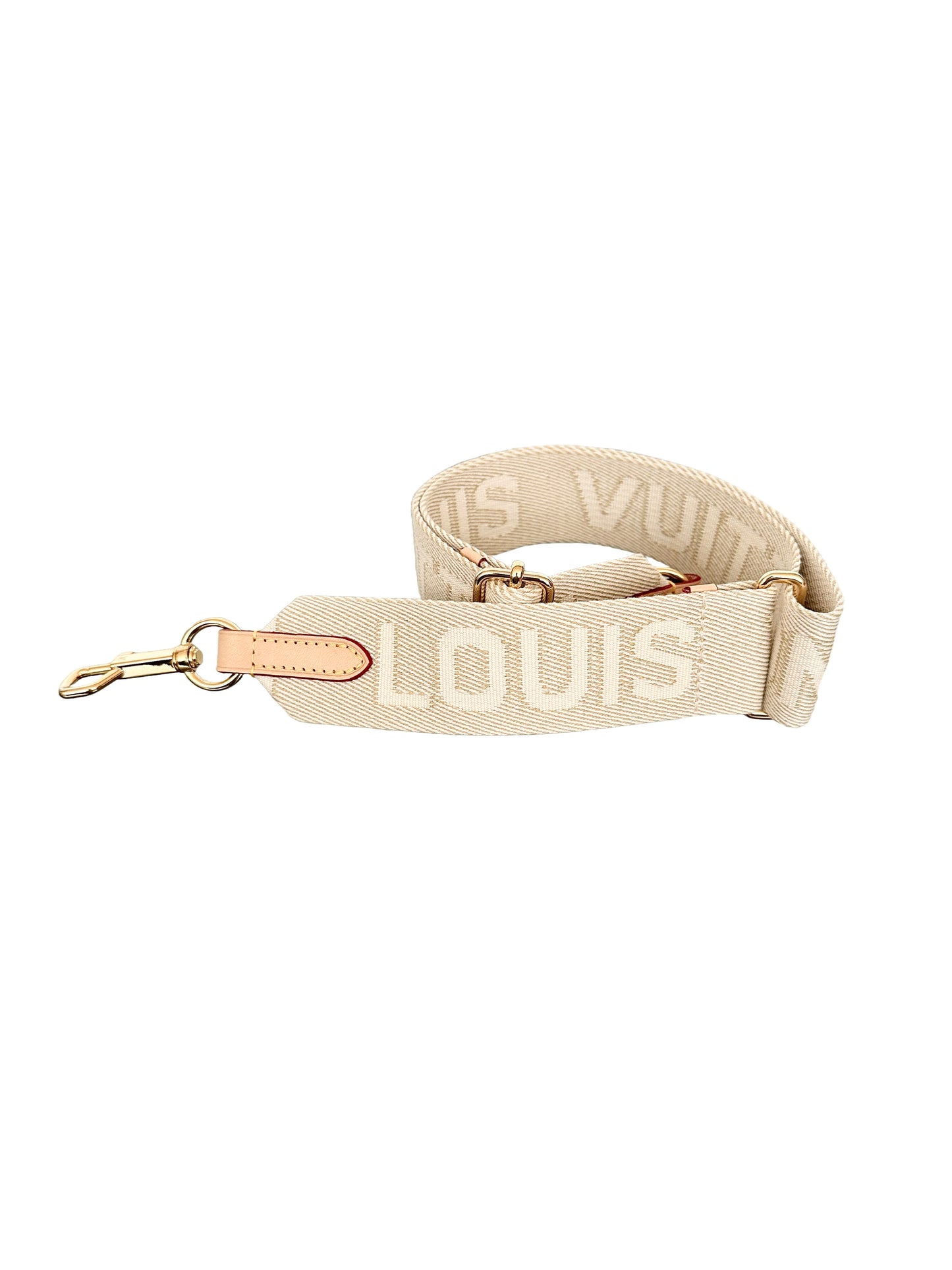 Louis Vuitton Adjustable Guitar Shoulder Strap from High Rise Denim Bumbag