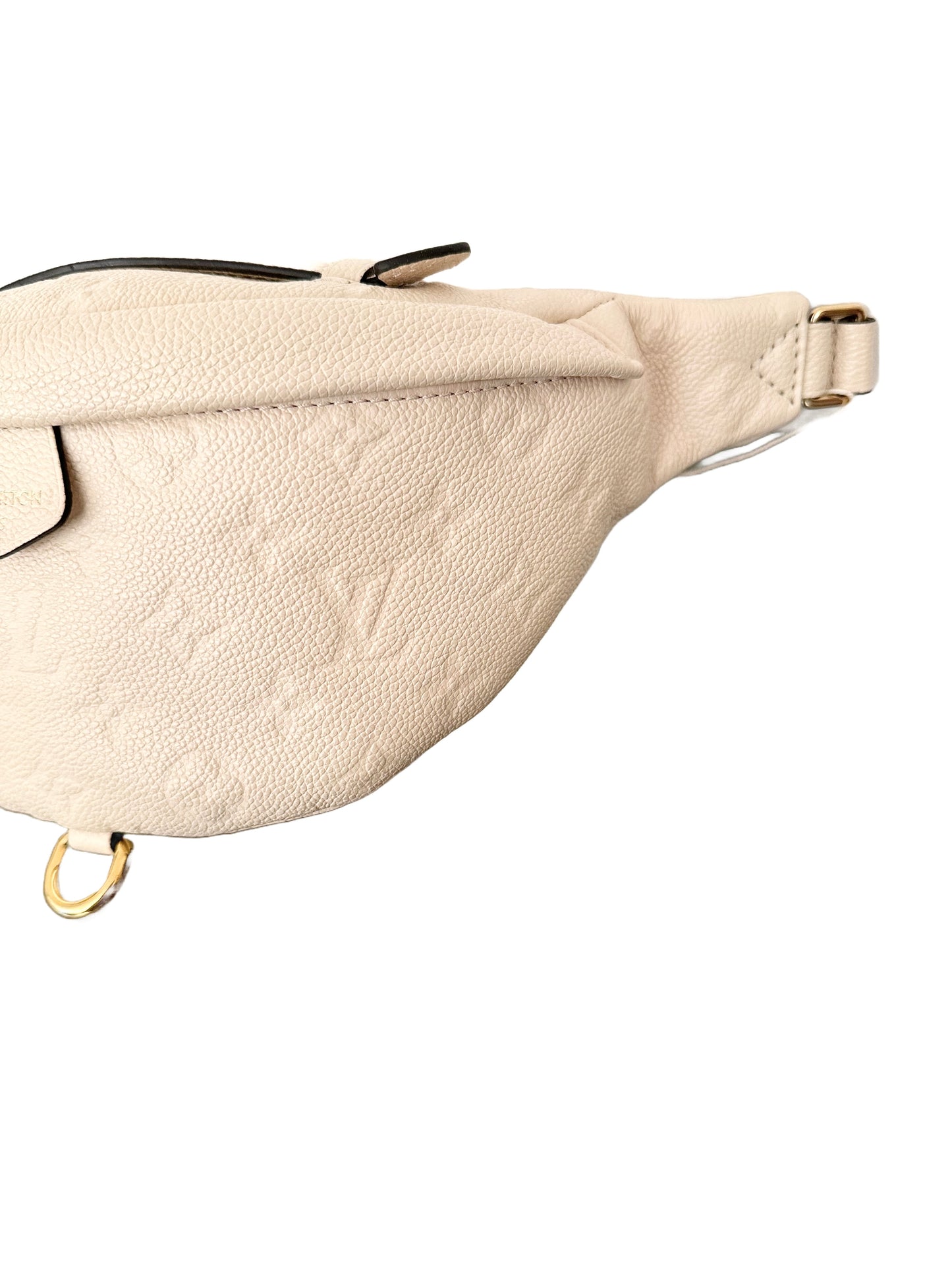 Louis Vuitton Empreinte BumBag Monogram Waist Belt Bag Creme Ivory White Cream