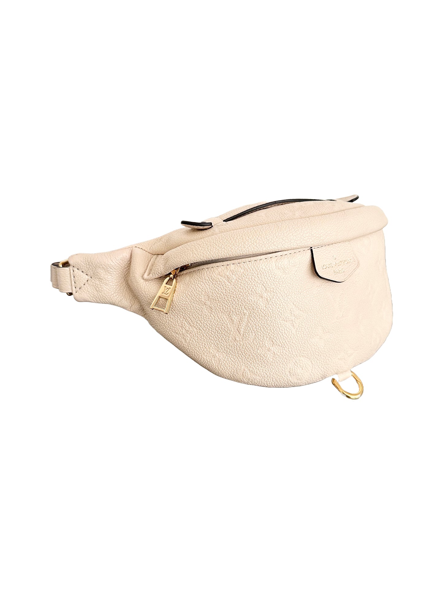 Louis Vuitton Empreinte BumBag Monogram Waist Belt Bag Creme Ivory White Cream
