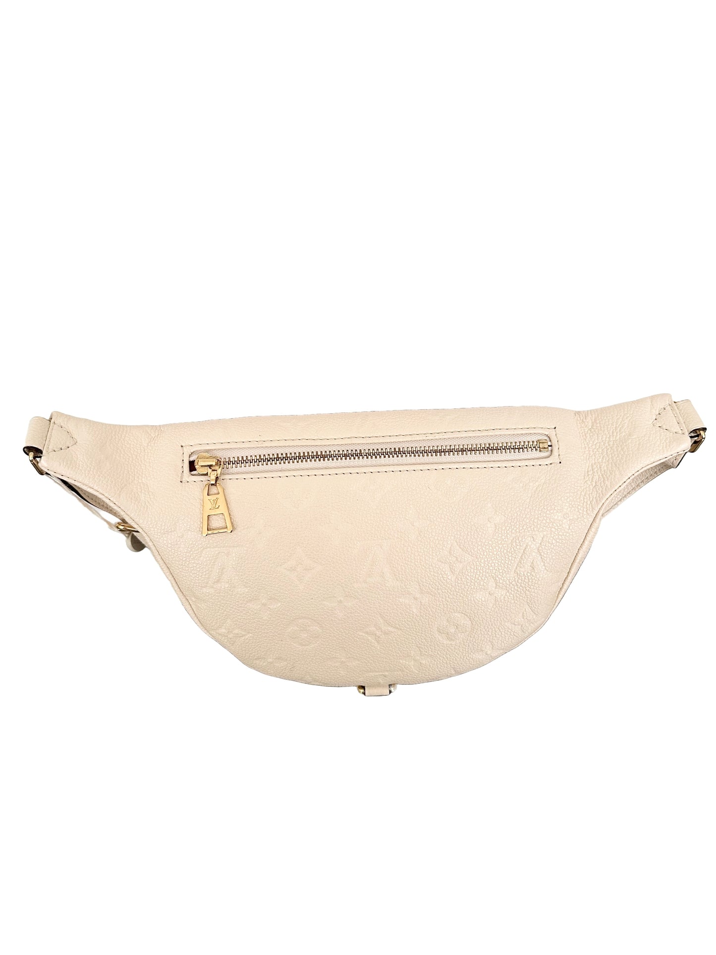 Louis Vuitton Empreinte BumBag Monogram Waist Belt Bag Creme Ivory White Cream