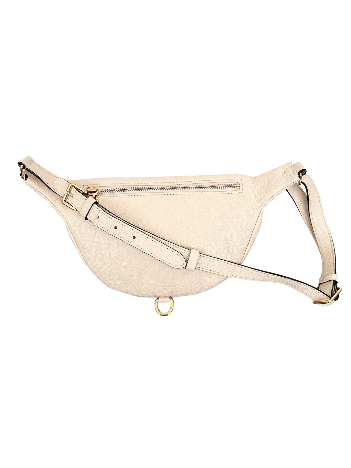 Louis Vuitton Empreinte BumBag Monogram Waist Belt Bag Creme Ivory White Cream