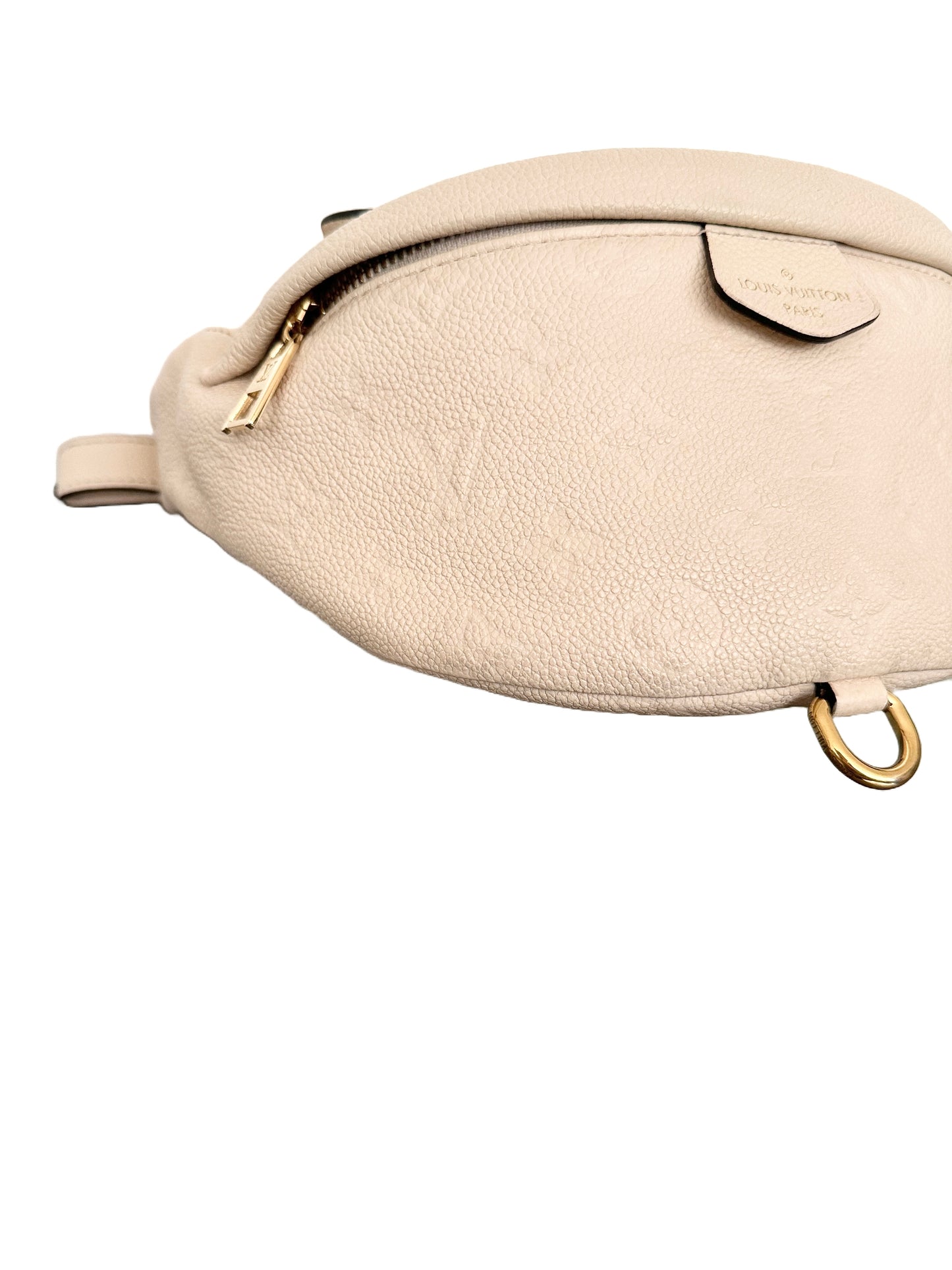 Louis Vuitton Empreinte BumBag Monogram Waist Belt Bag Creme Ivory White Cream