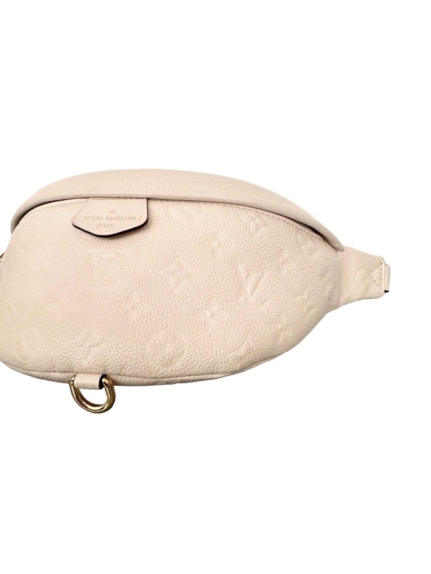 Louis Vuitton Empreinte BumBag Monogram Waist Belt Bag Creme Ivory White Cream