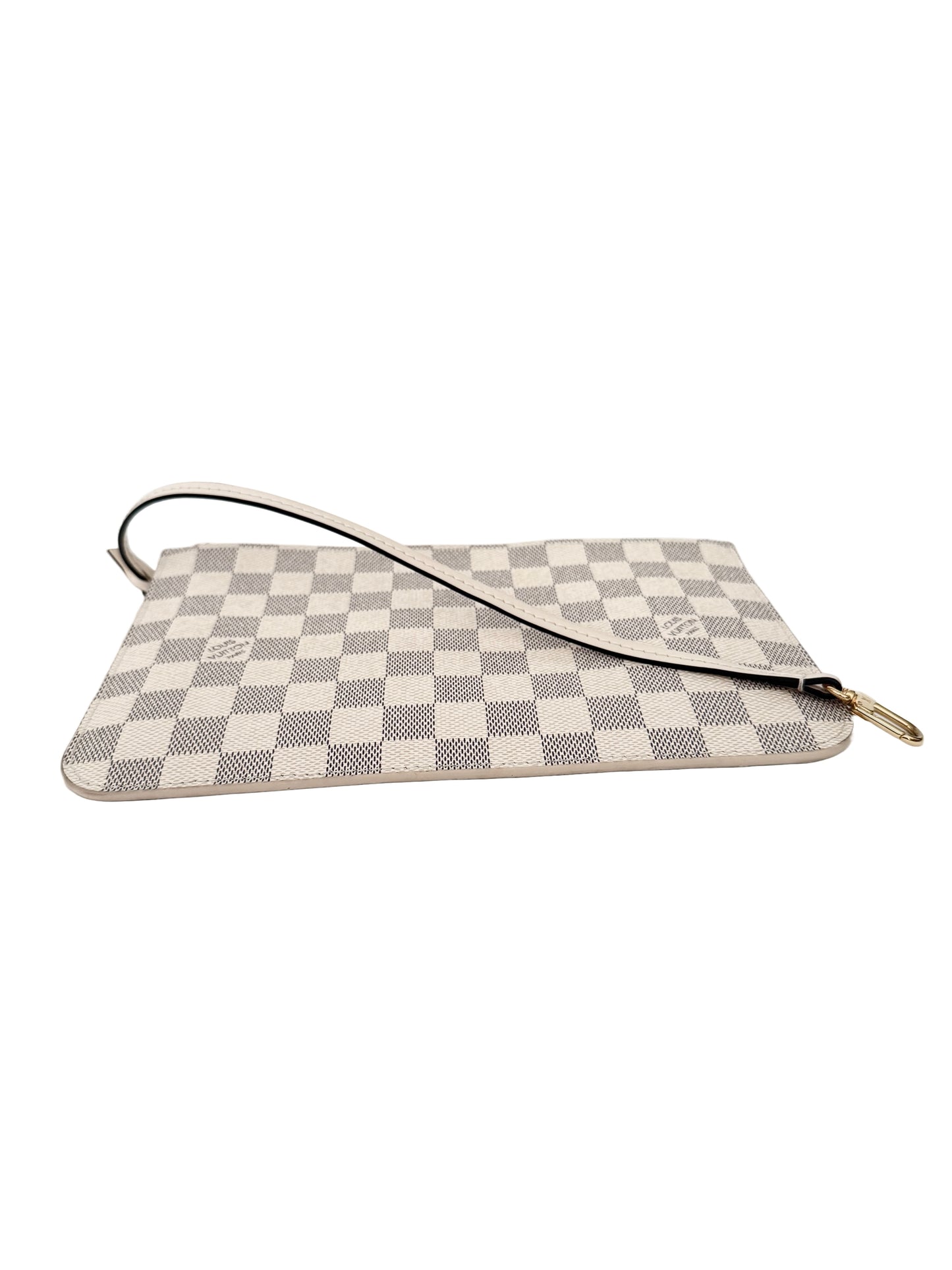 Louis Vuitton Braided Neverfull MM Damier Azur Rose Ballerine