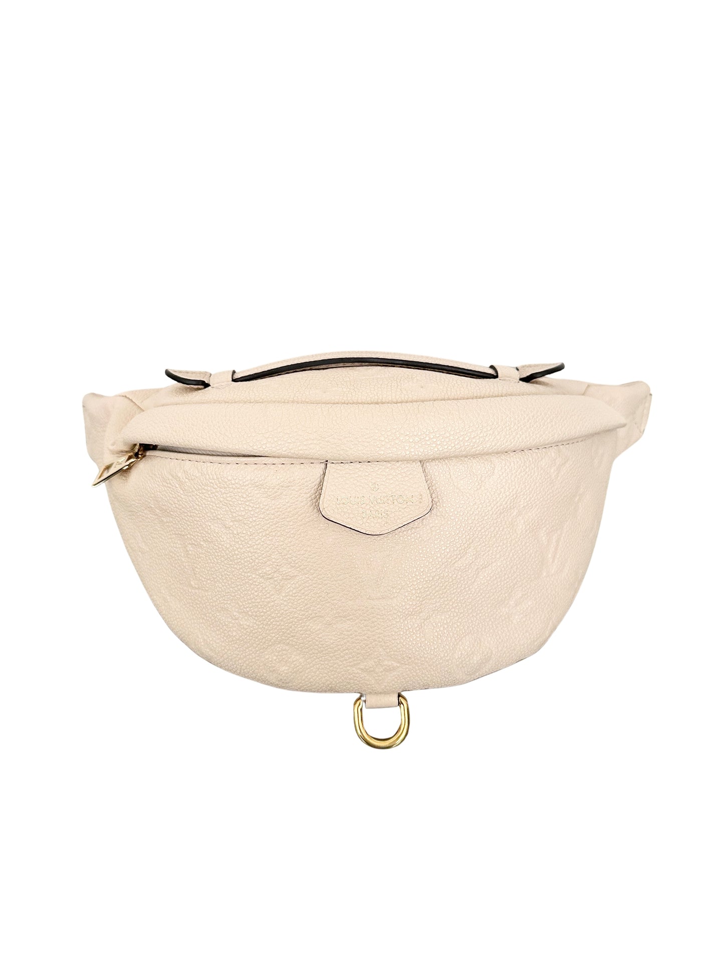 Louis Vuitton Empreinte BumBag Monogram Waist Belt Bag Creme Ivory White Cream