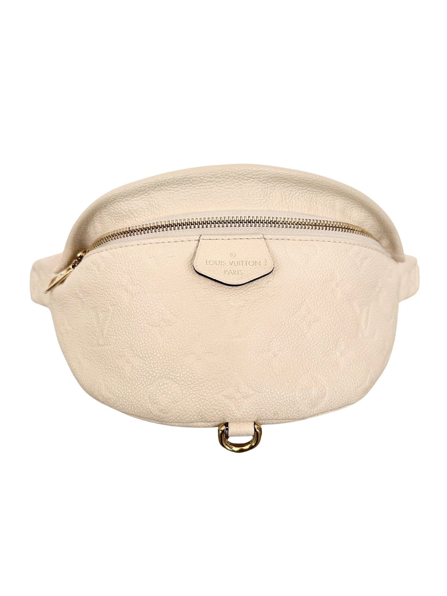 Louis Vuitton Empreinte BumBag Monogram Waist Belt Bag Creme Ivory White Cream