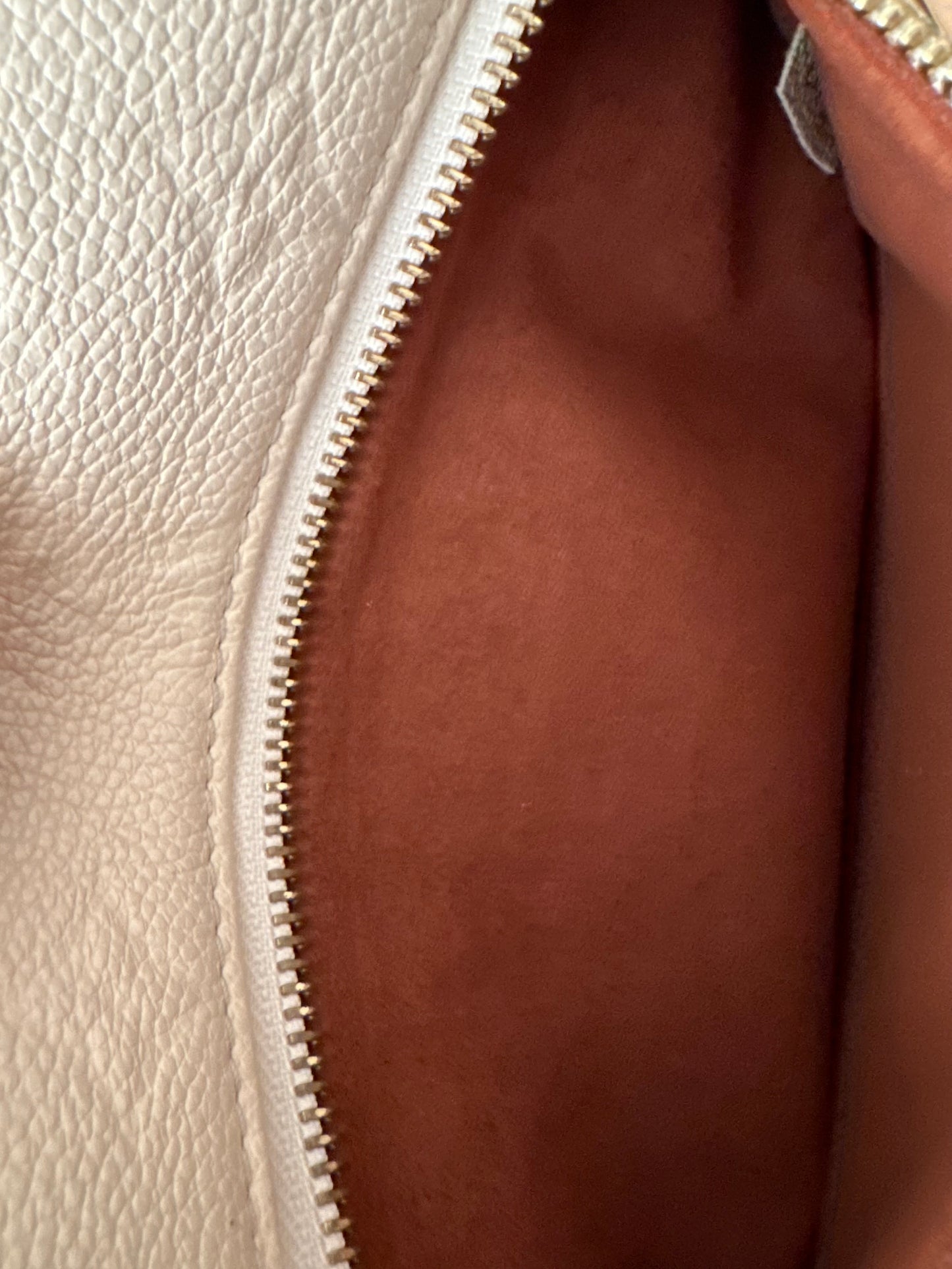 Louis Vuitton Empreinte BumBag Monogram Waist Belt Bag Creme Ivory White Cream