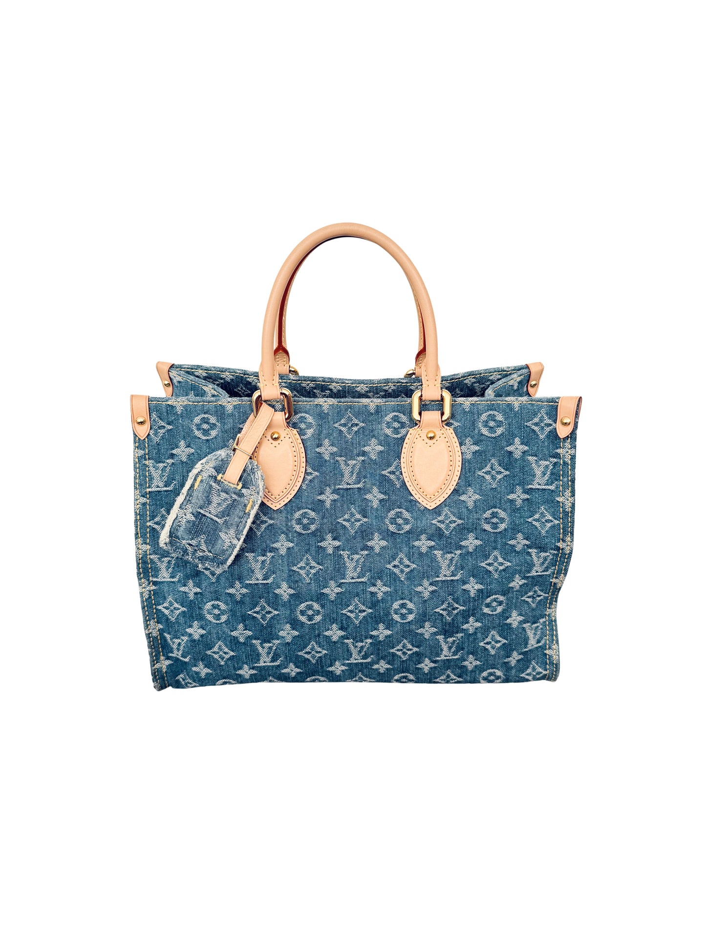 Louis Vuitton OnTheGo MM Monogram Denim Remix