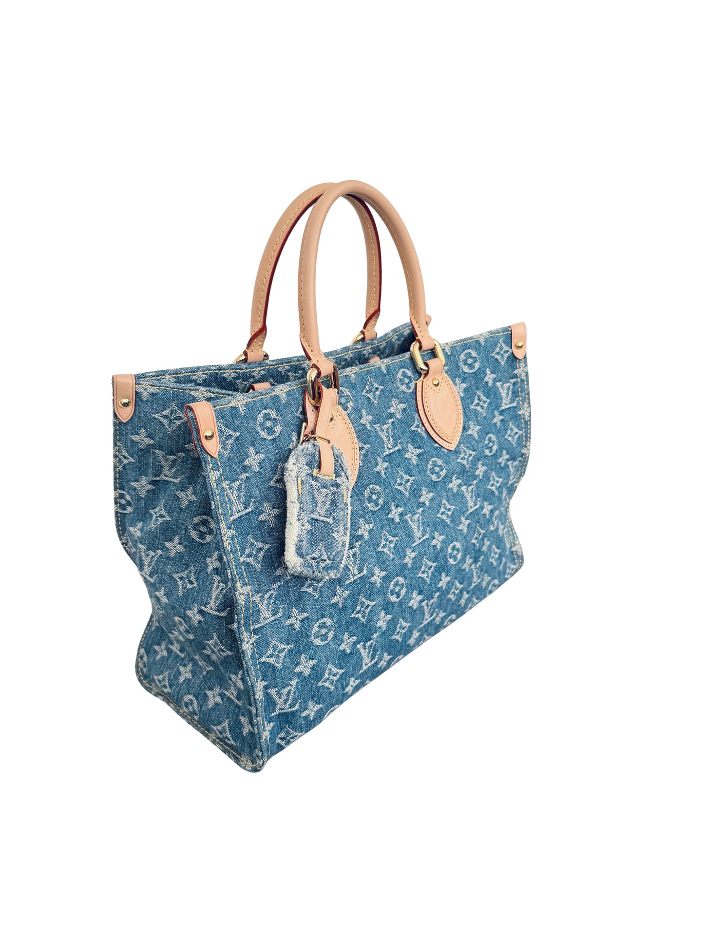 Louis Vuitton OnTheGo MM Monogram Denim Remix