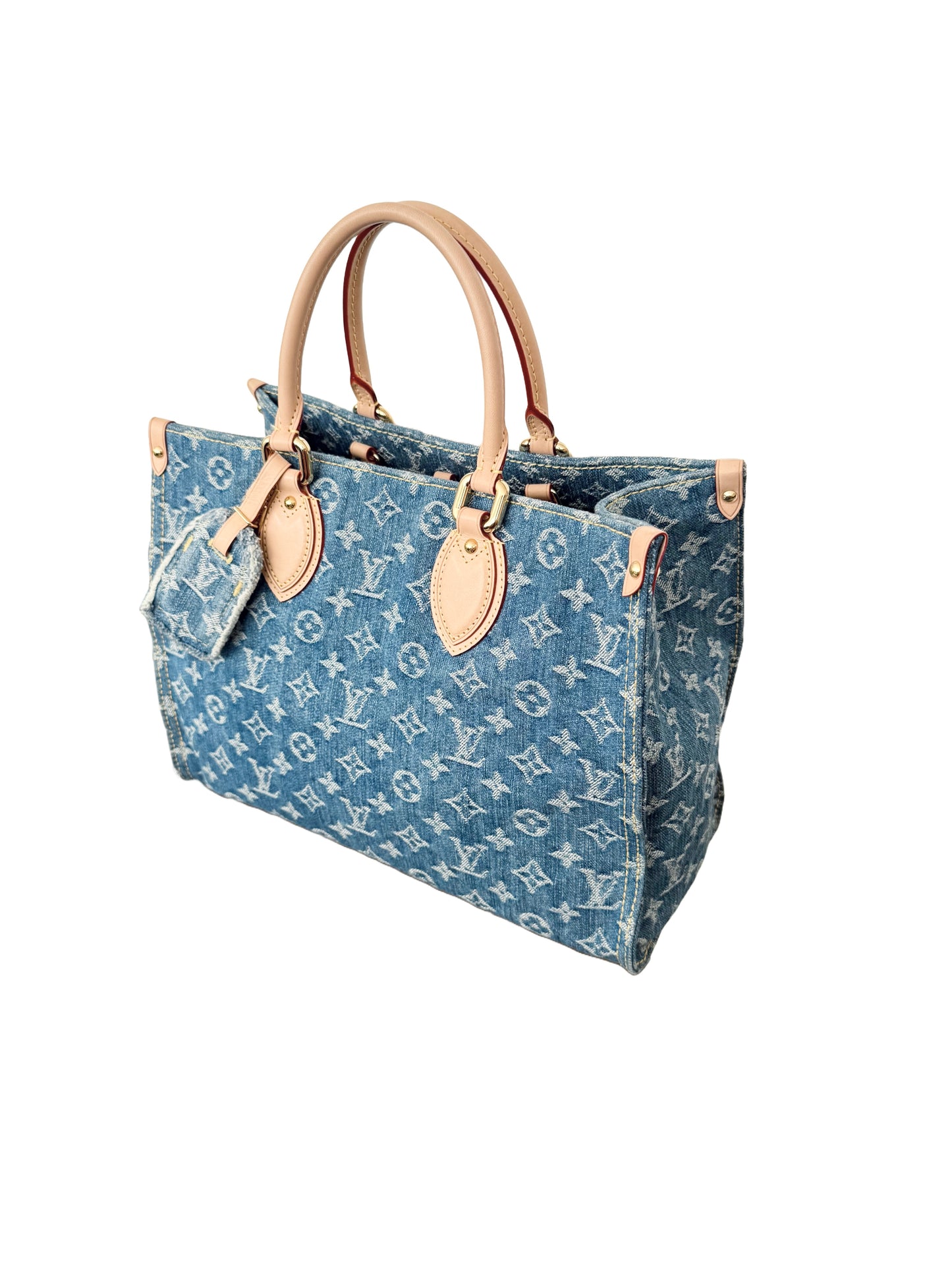 Louis Vuitton OnTheGo MM Monogram Denim Remix