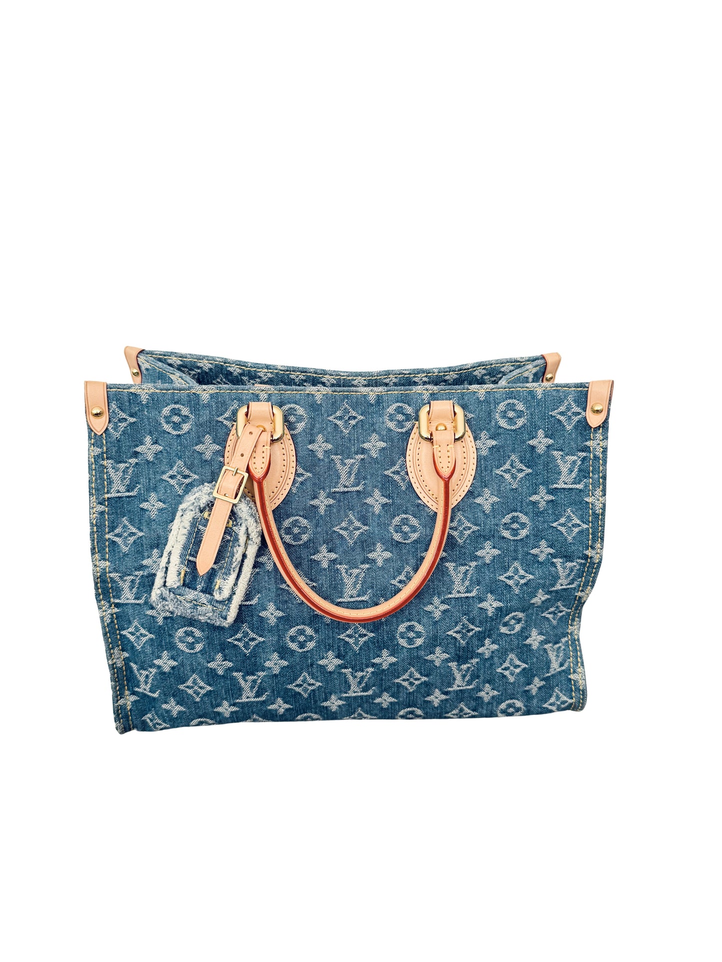 Louis Vuitton OnTheGo MM Monogram Denim Remix