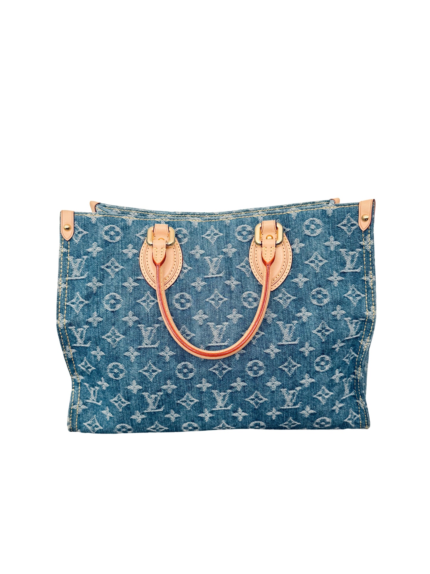 Louis Vuitton OnTheGo MM Monogram Denim Remix
