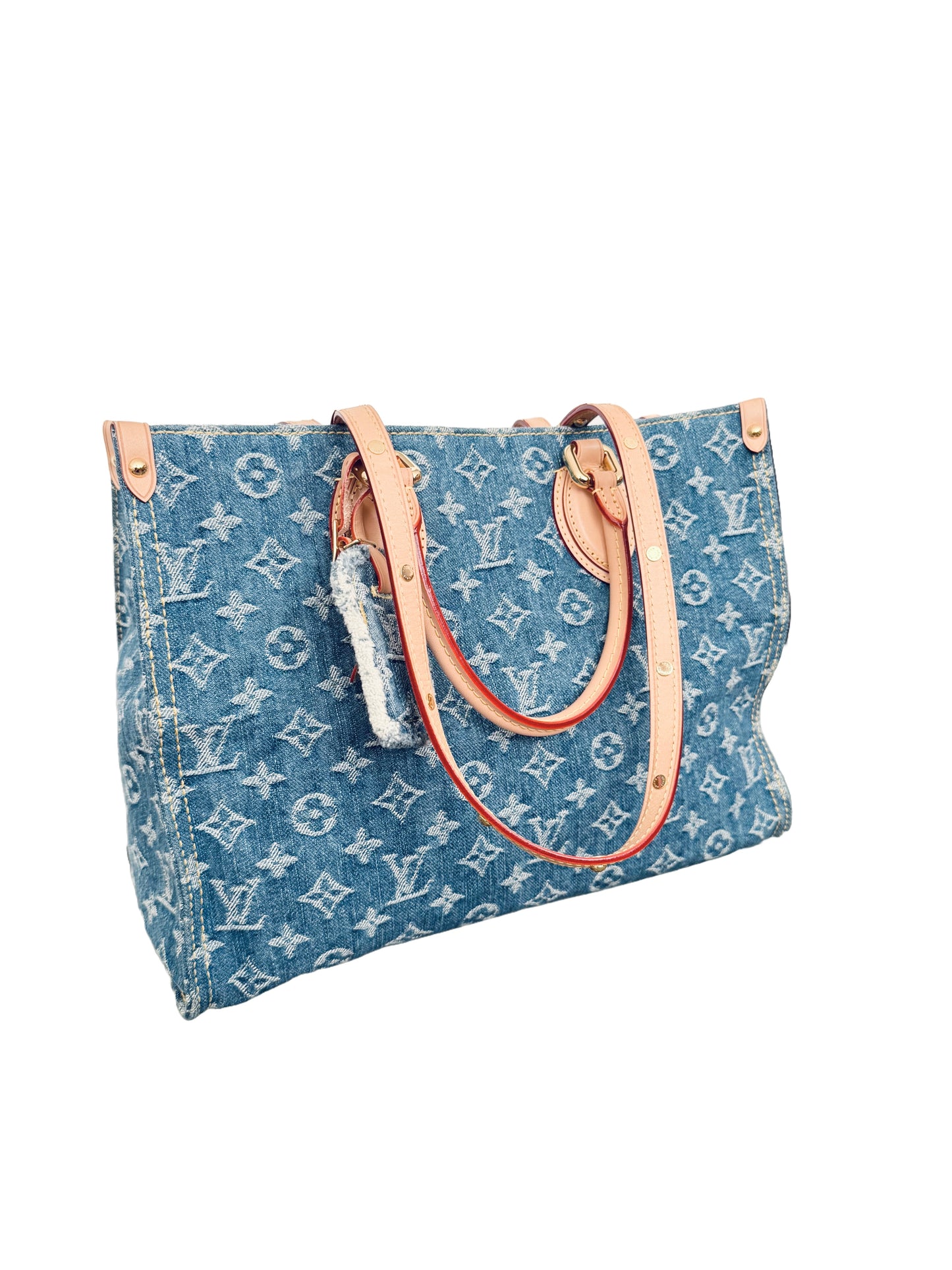 Louis Vuitton OnTheGo MM Monogram Denim Remix