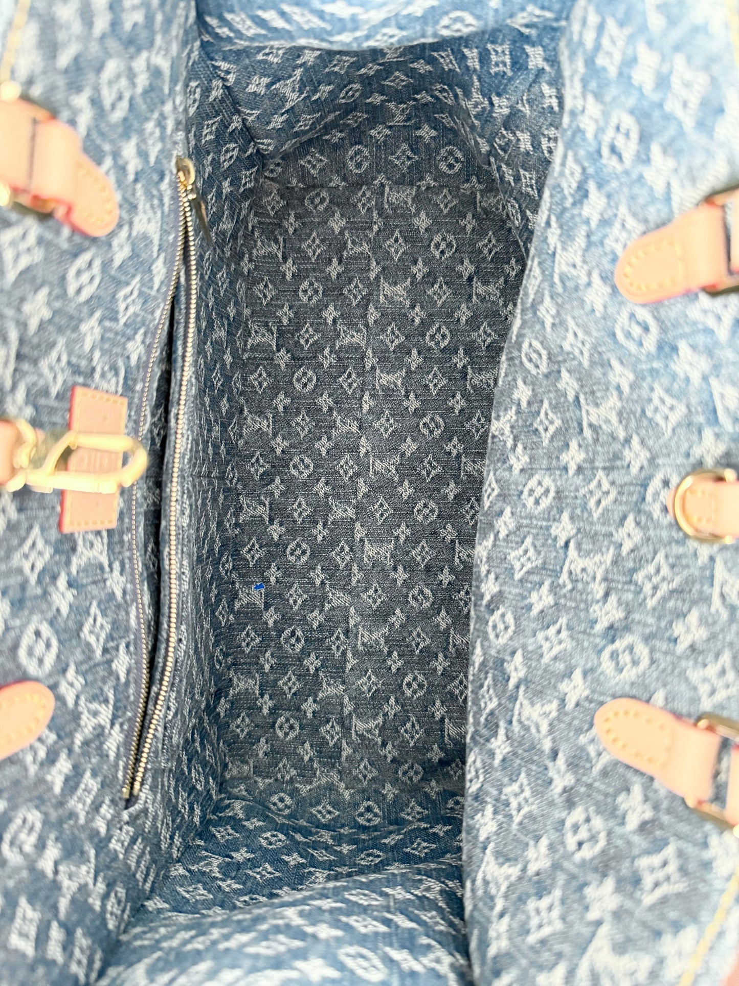 Louis Vuitton OnTheGo MM Monogram Denim Remix