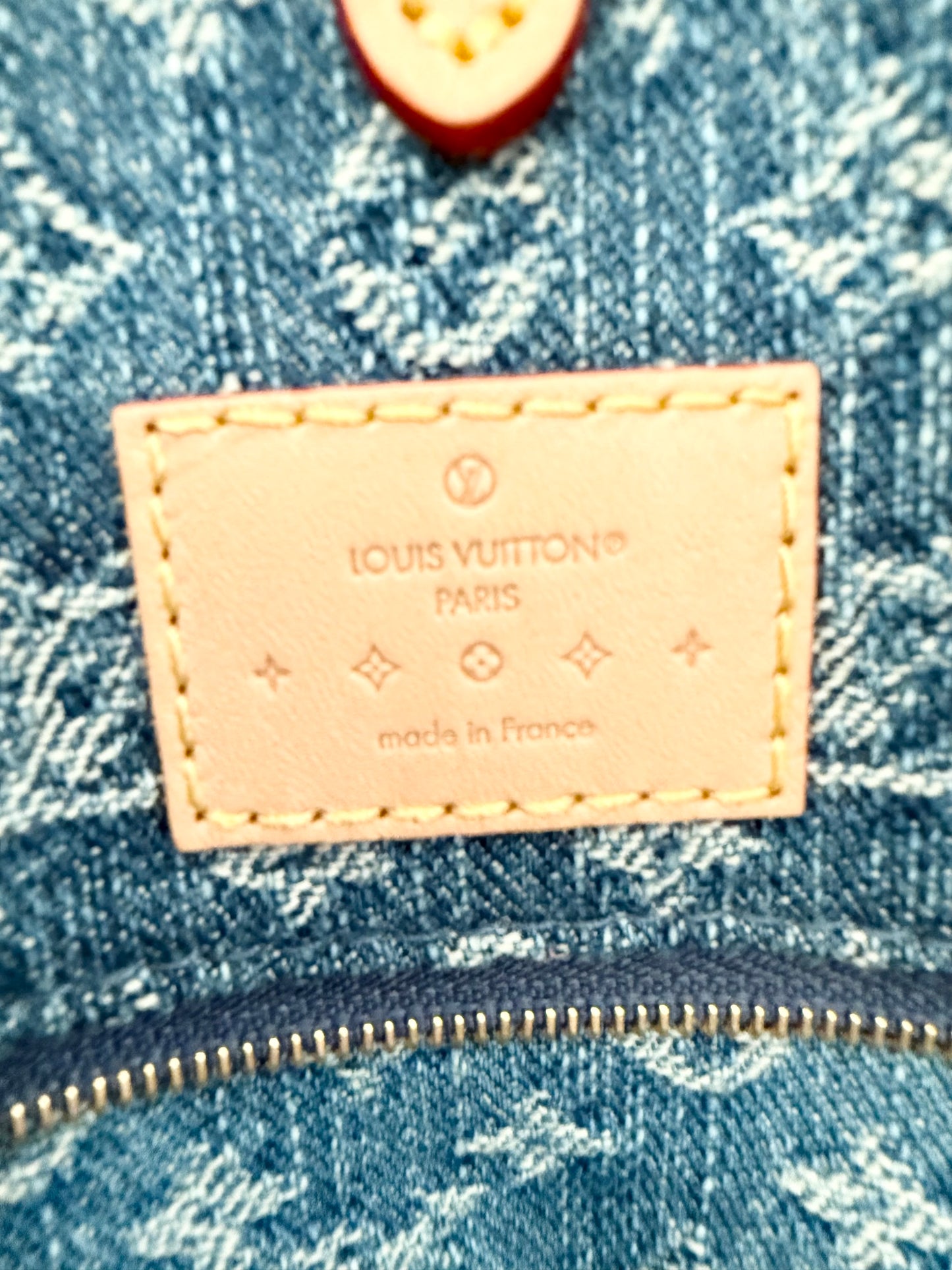 Louis Vuitton OnTheGo MM Monogram Denim Remix