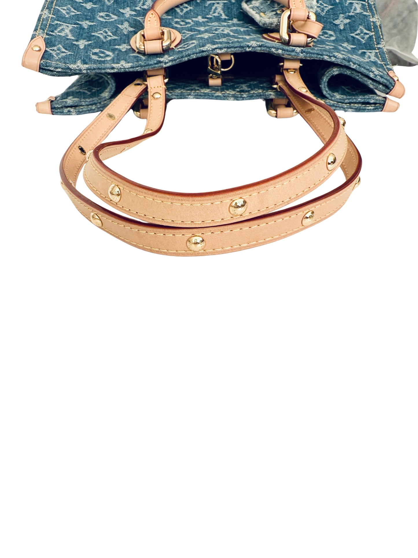 Louis Vuitton OnTheGo MM Monogram Denim Remix