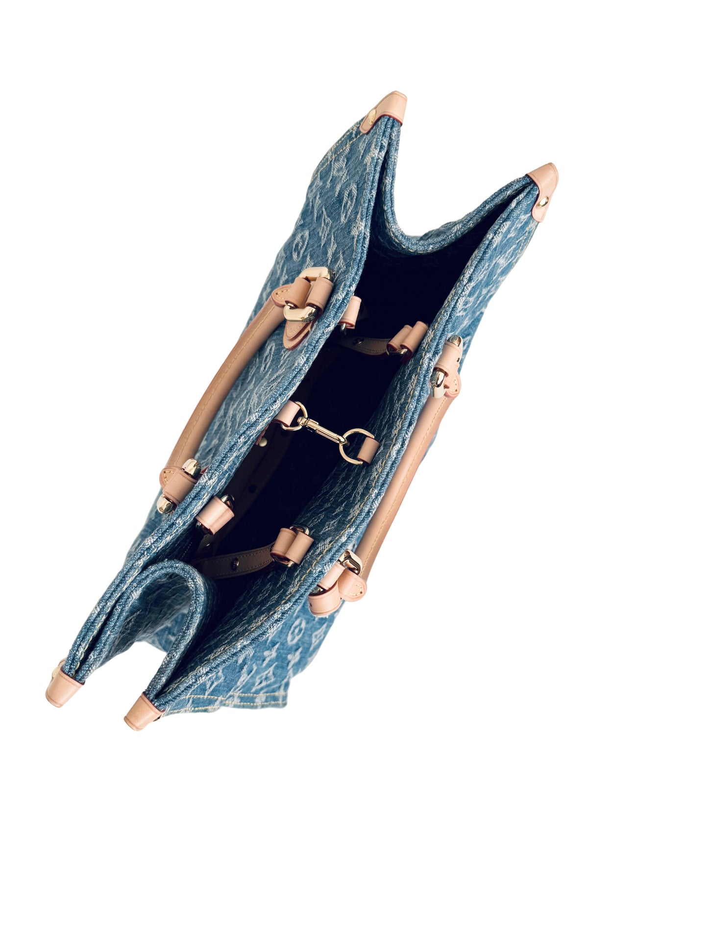 Louis Vuitton OnTheGo MM Monogram Denim Remix