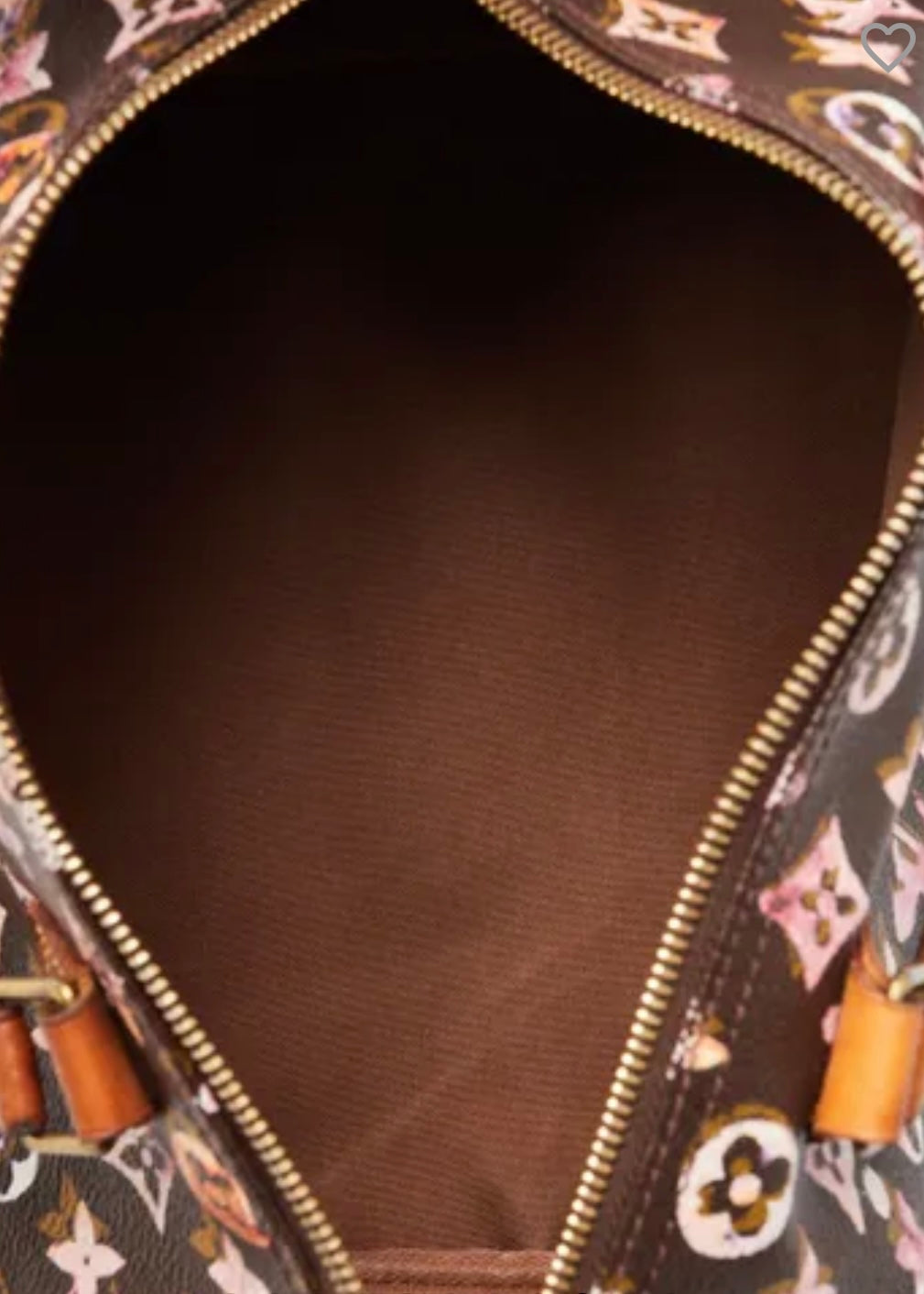 Louis Vuitton Richard Prince Watercolor Aquarelle Speedy 35 Brown