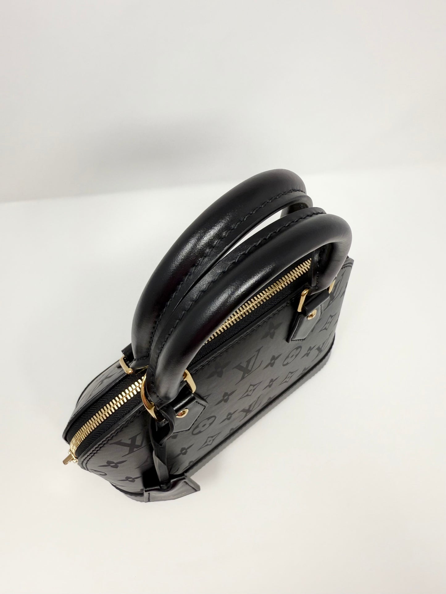 Louis Vuitton Monogram Ink Alma BB Chain Black