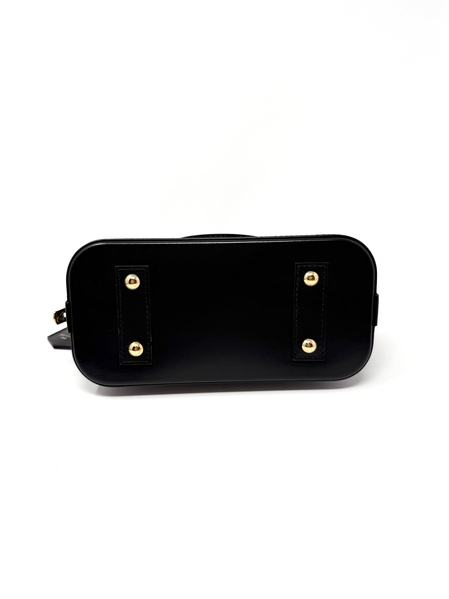 Louis Vuitton Monogram Ink Alma BB Chain Black