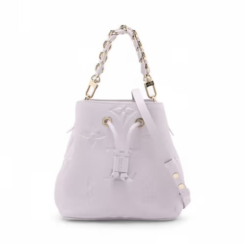 Louis Vuitton NeoNoe BB Chain Bucket Bag Misty Lilac