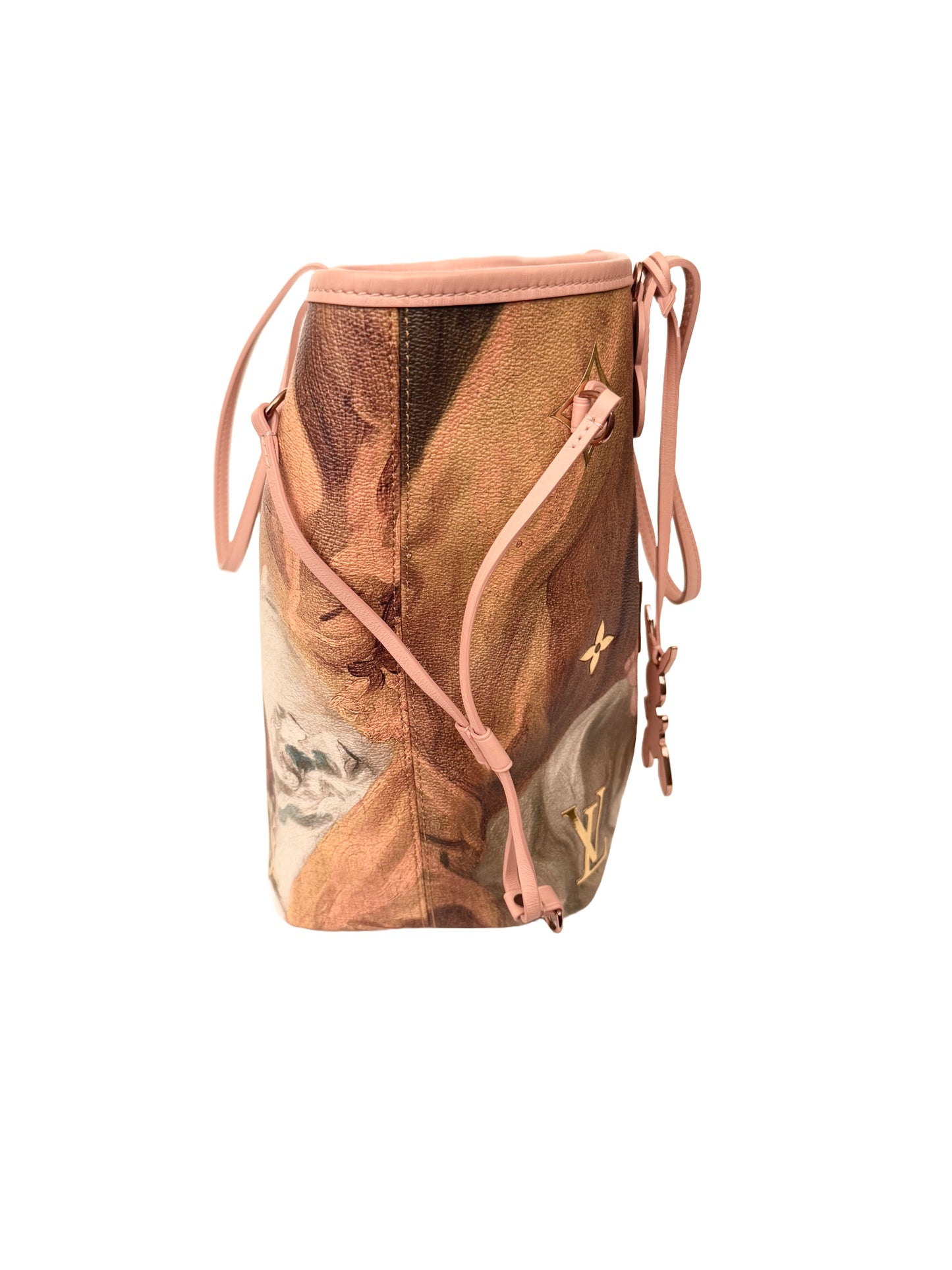 Louis Vuitton Fragonard Neverfull MM Masters Collection Pink