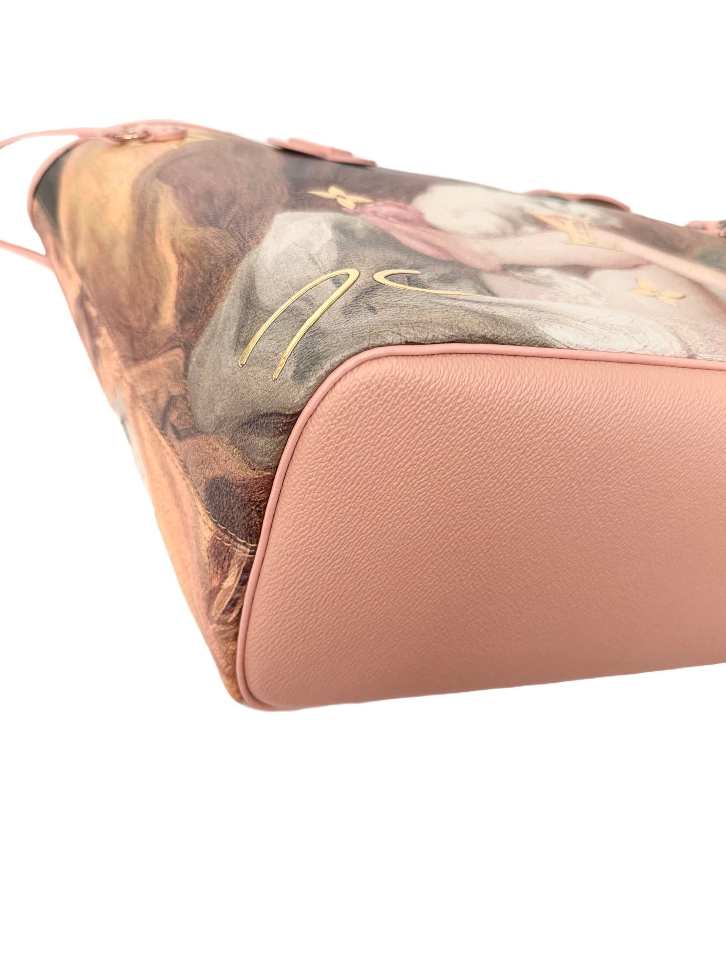Louis Vuitton Fragonard Neverfull MM Masters Collection Pink