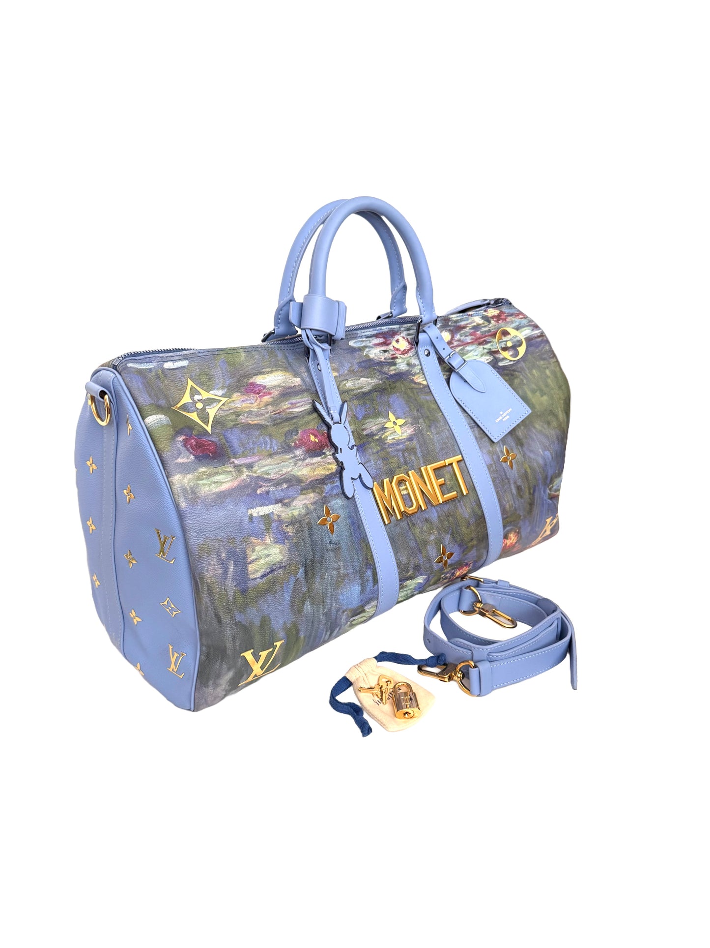 Louis Vuitton Monet Keepall Bandouliere 50 Masters