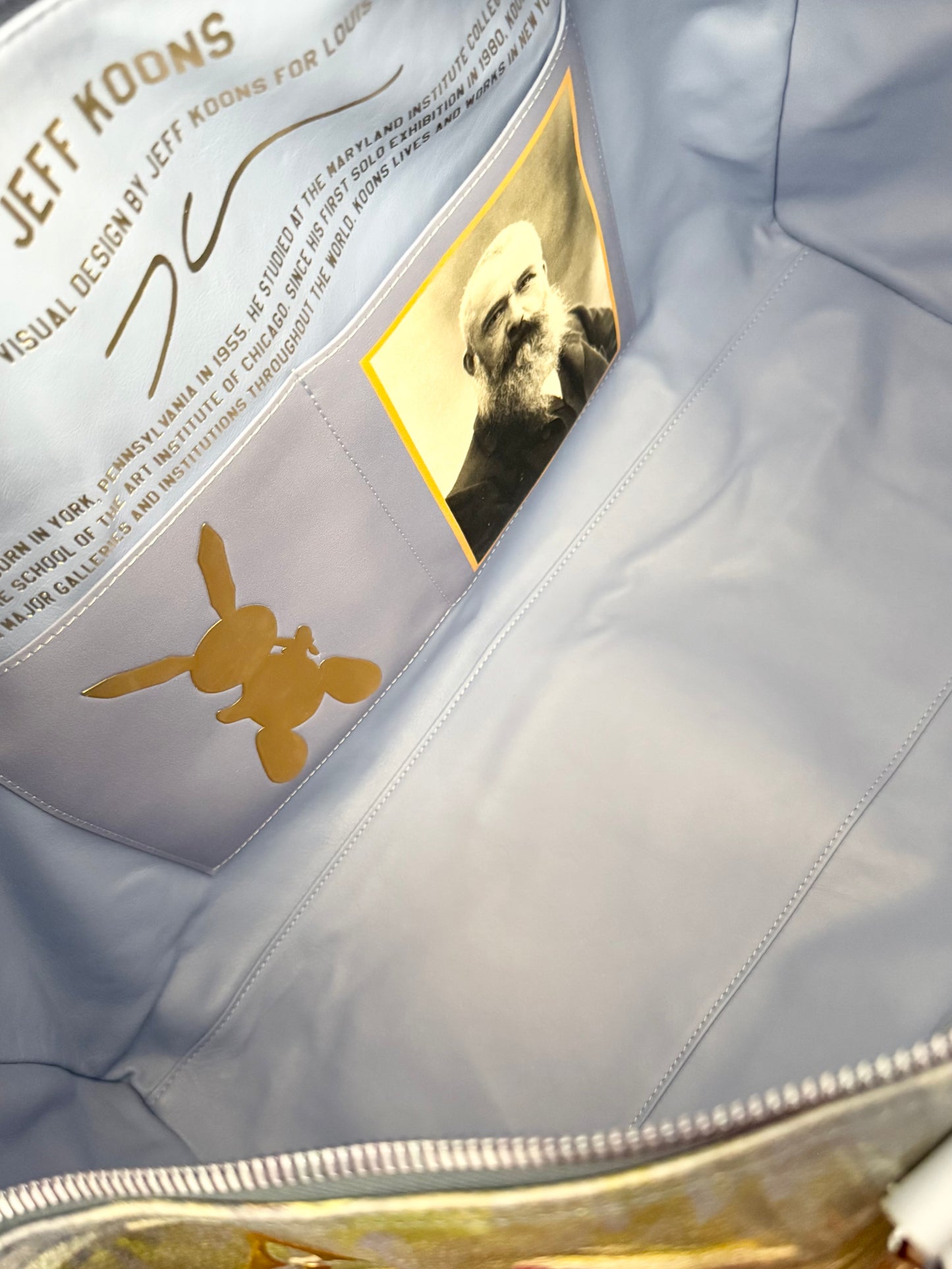 Louis Vuitton Monet Keepall Bandouliere 50 Masters