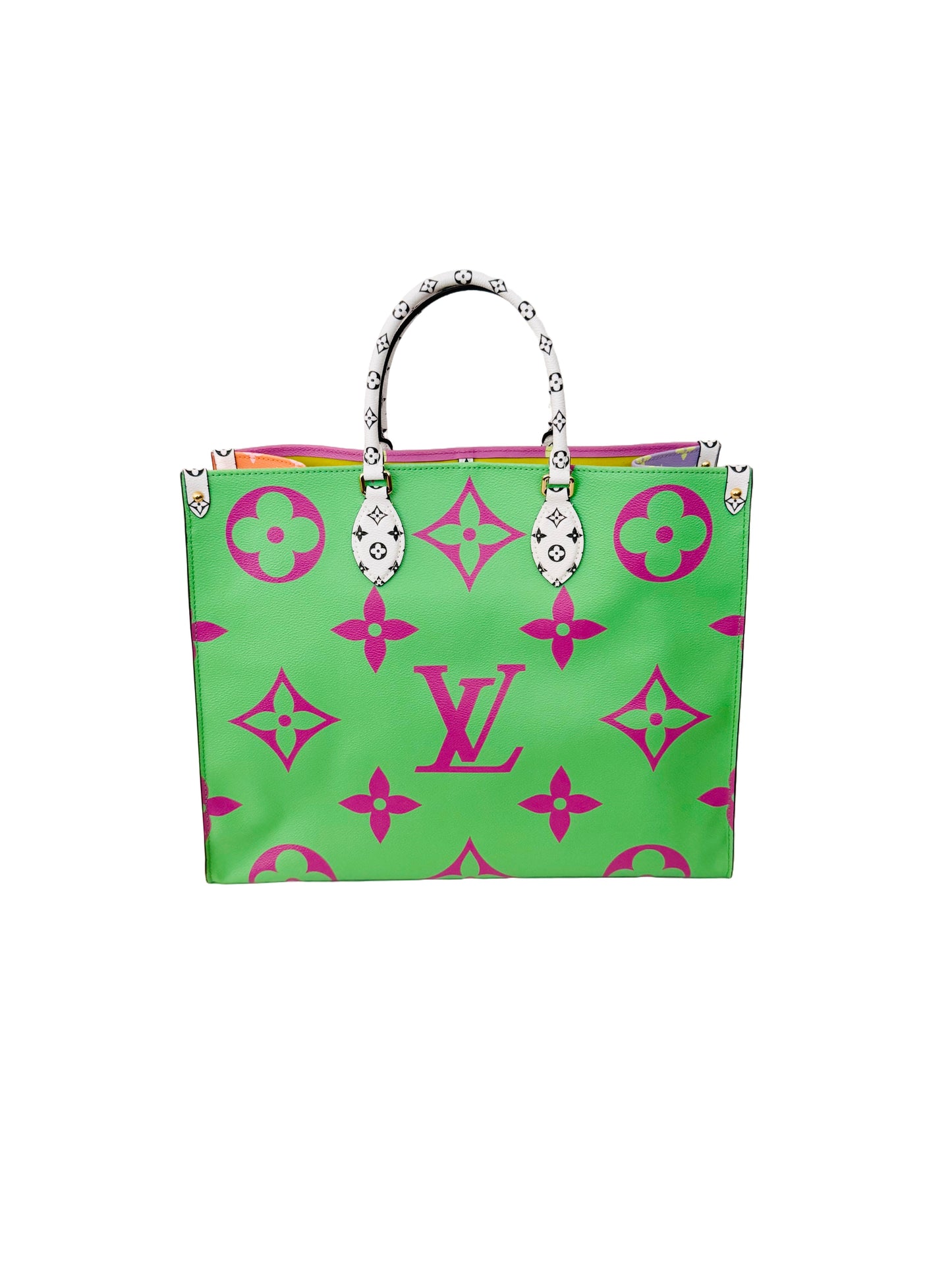 Louis Vuitton OnTheGo GM Monogram Giant Multicolor Green Lilac