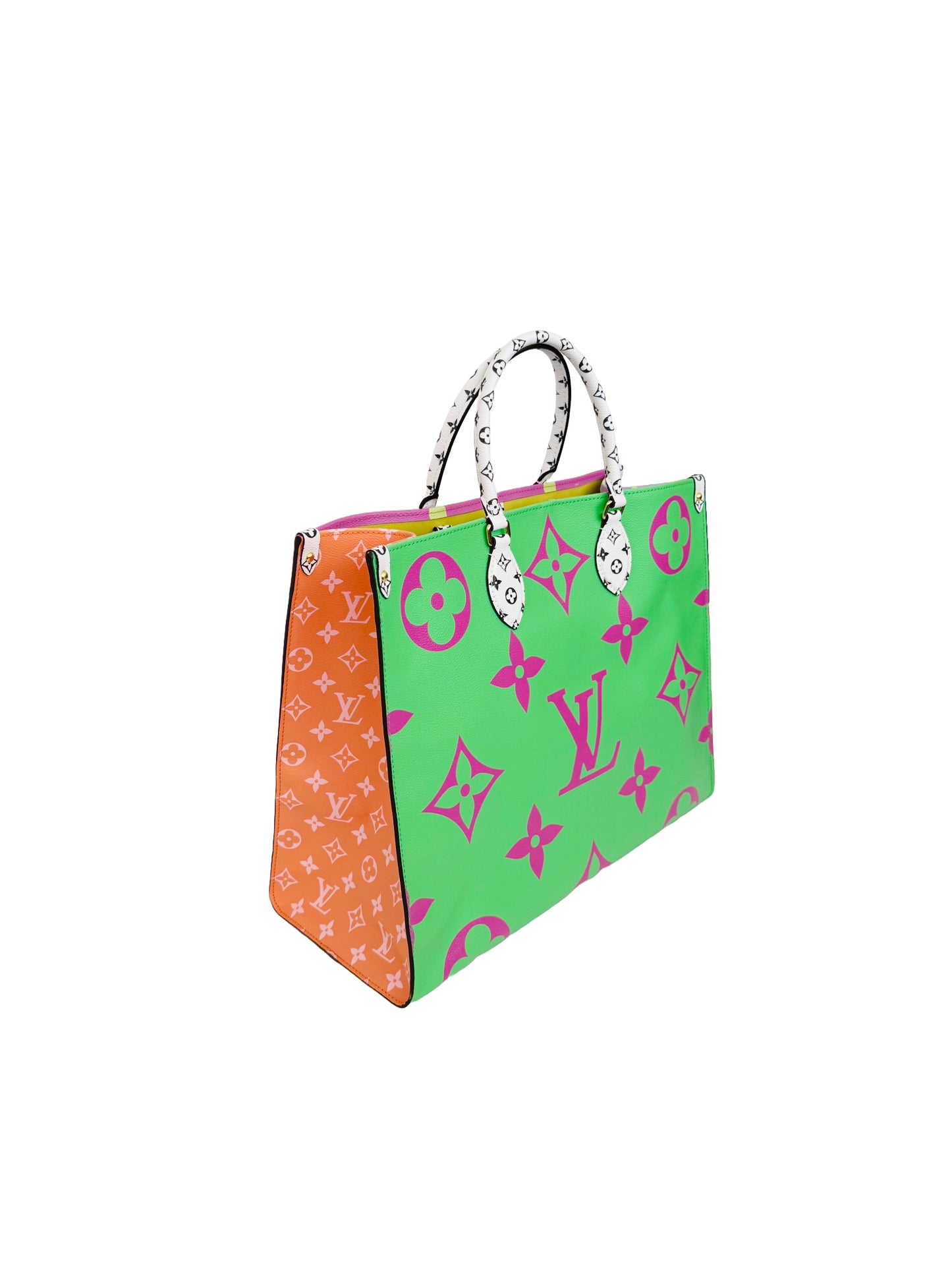 Louis Vuitton OnTheGo GM Monogram Giant Multicolor Green Lilac